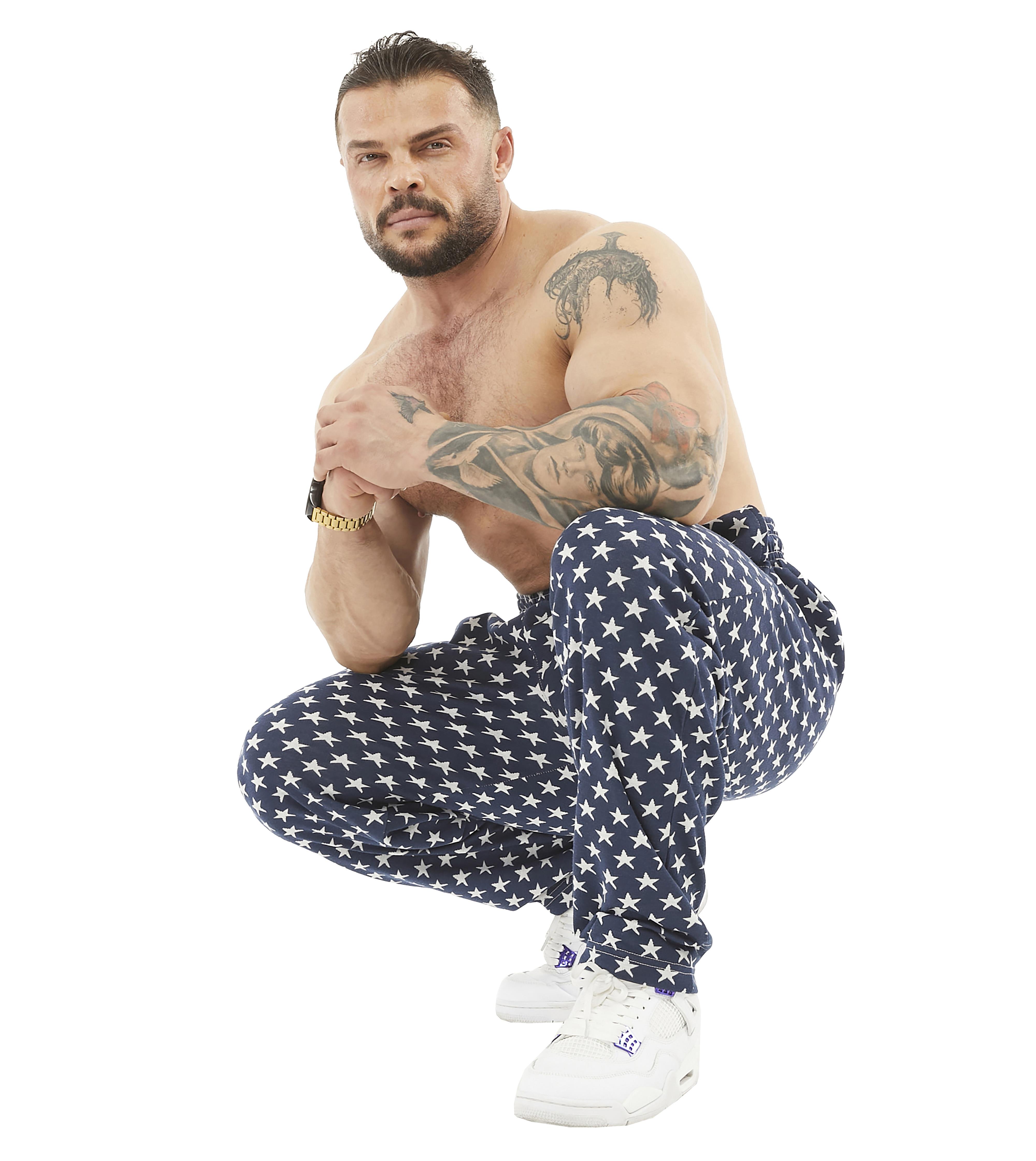 Mens Loose Fit Baggy Sweatpants