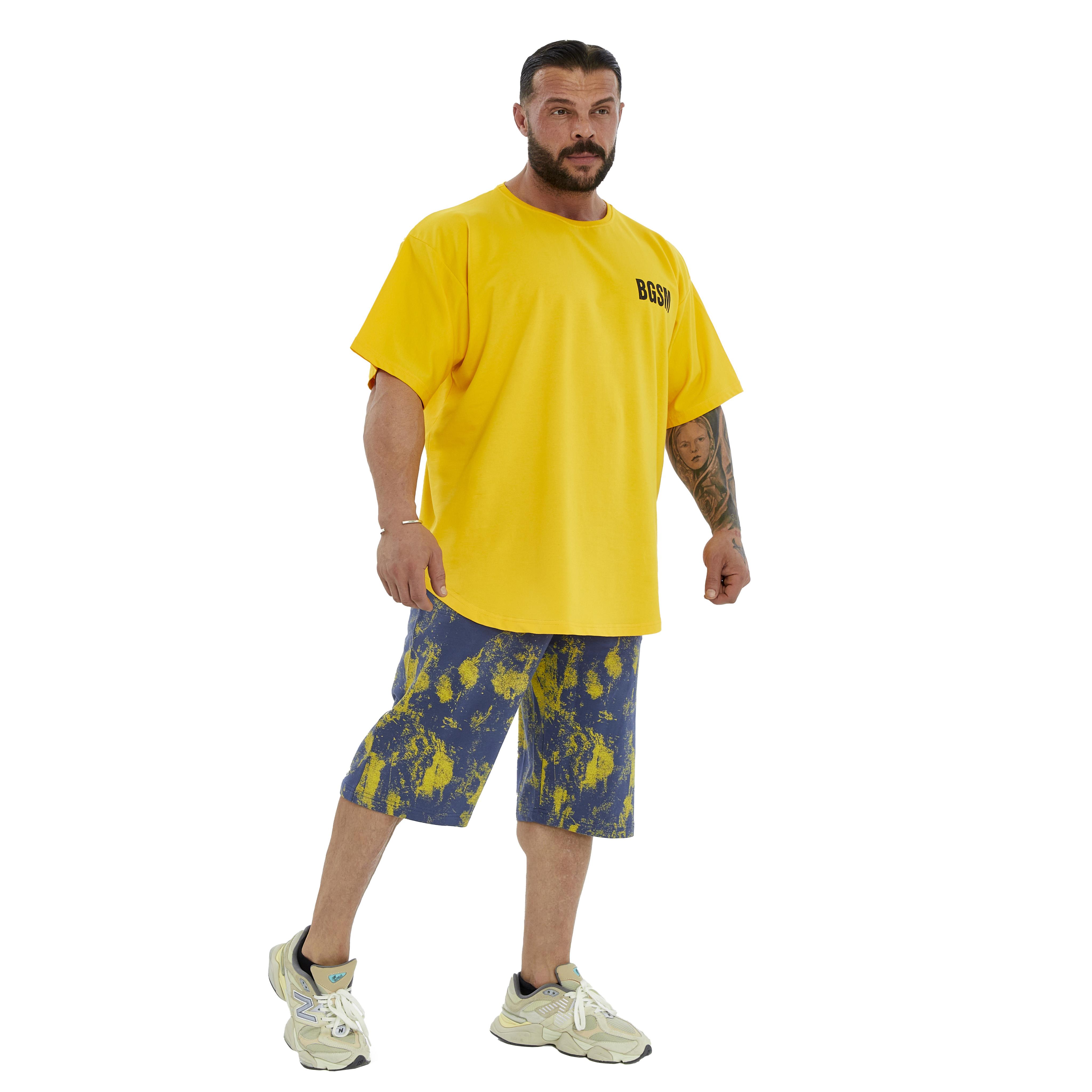 Mens Loose Fit Capri Shorts