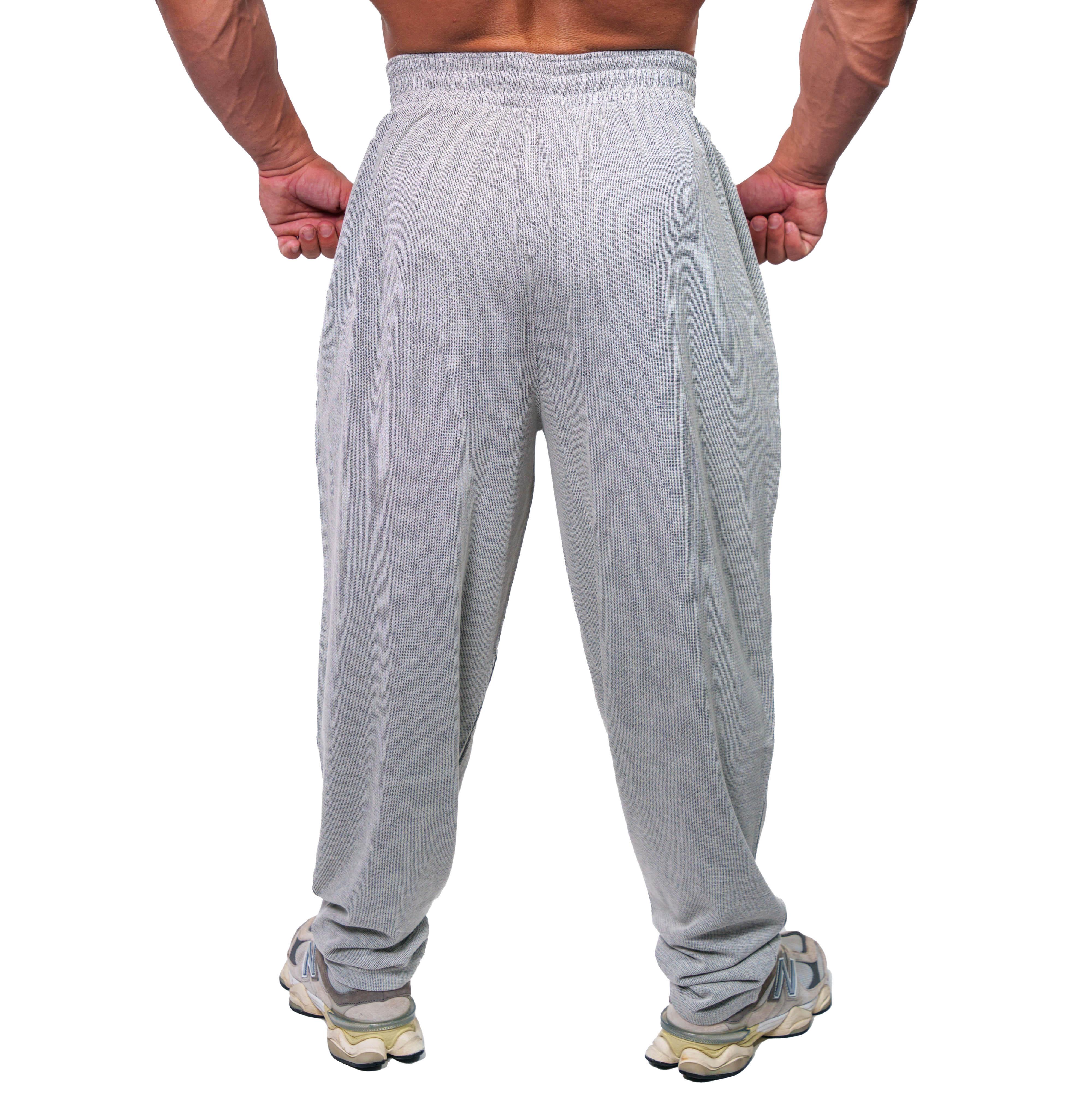 Mens Loose Fit Cotton Sweatpants with Pockets