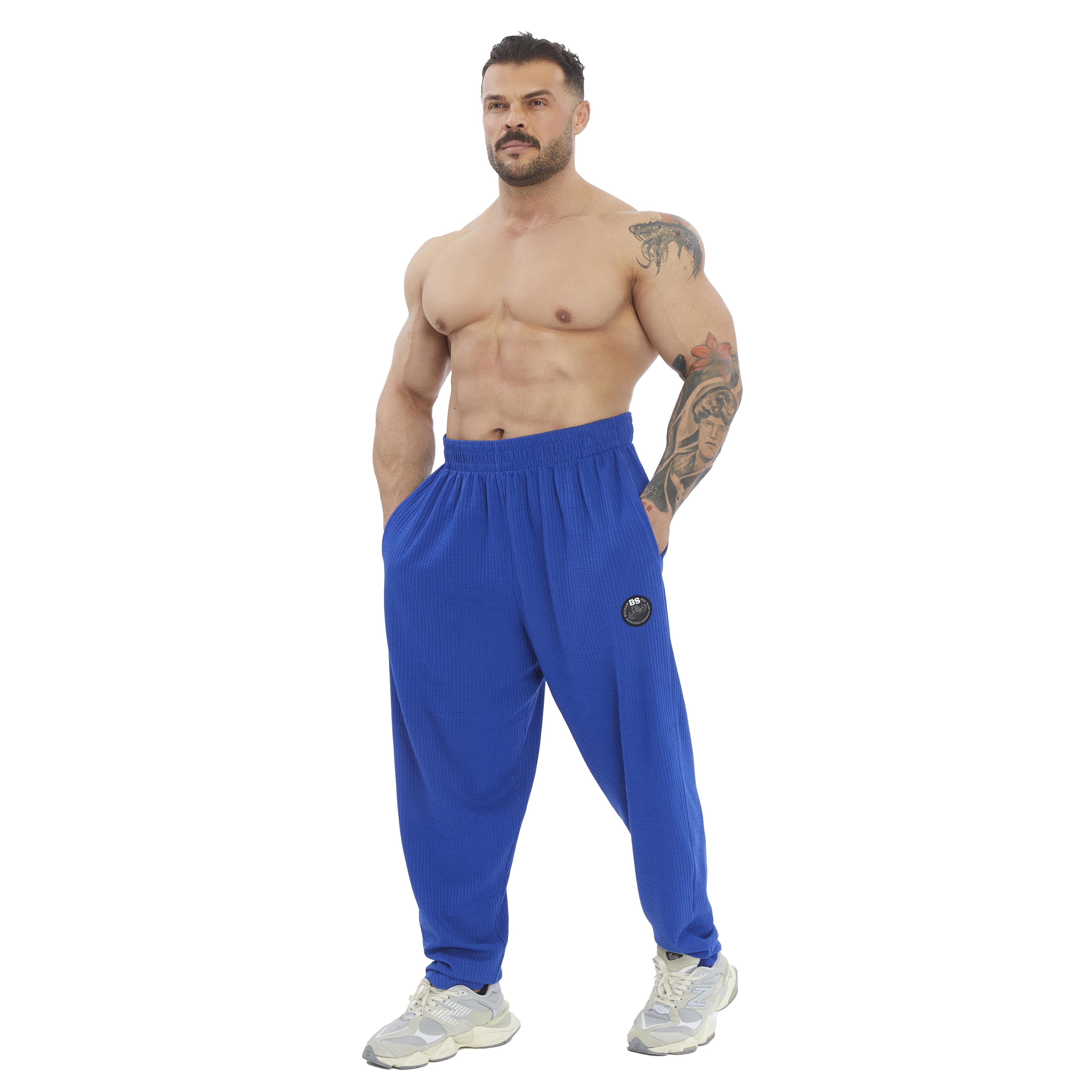 Mens Loose Fit Cotton Sweatpants with Pockets