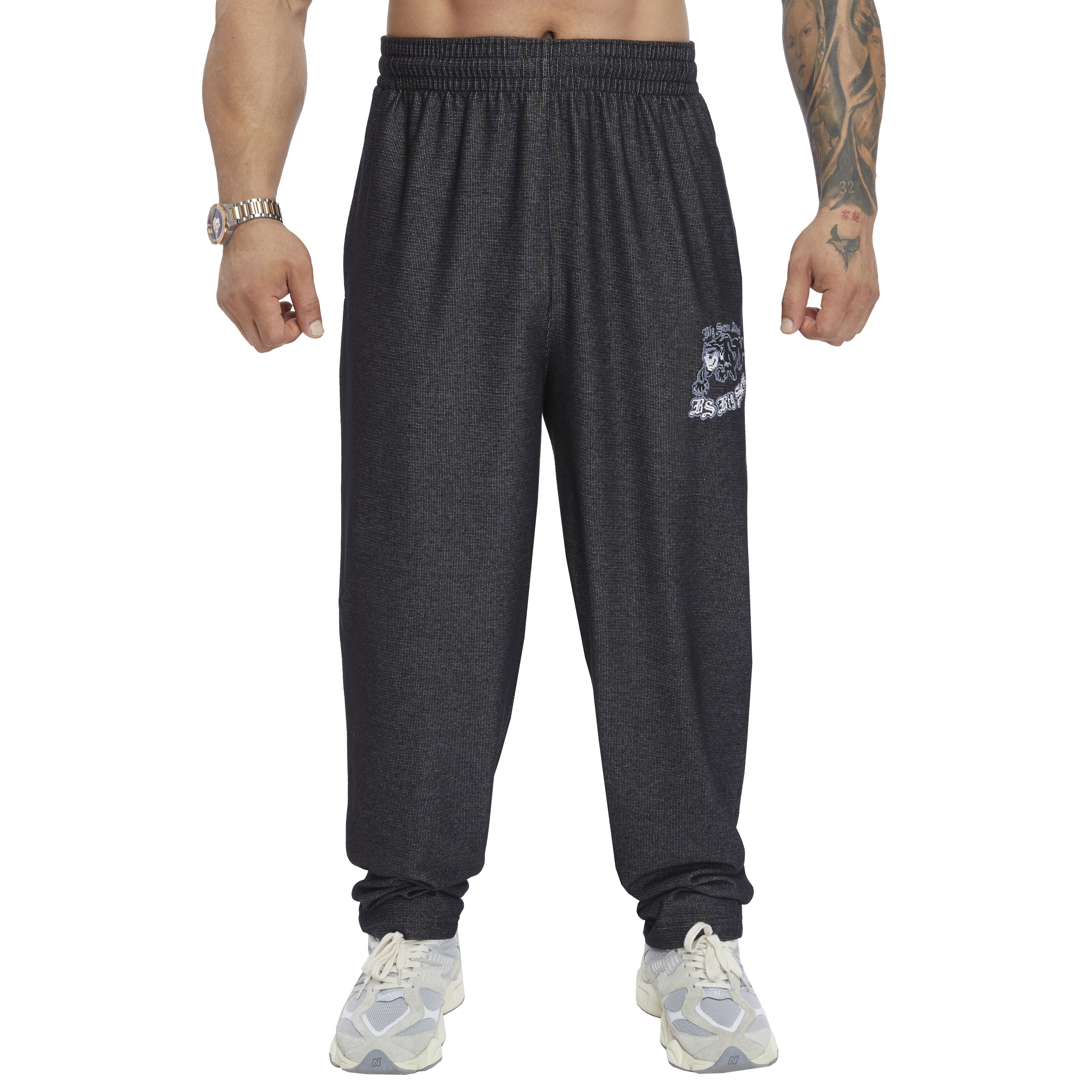 Mens Loose Fit Cotton Sweatpants with Pockets