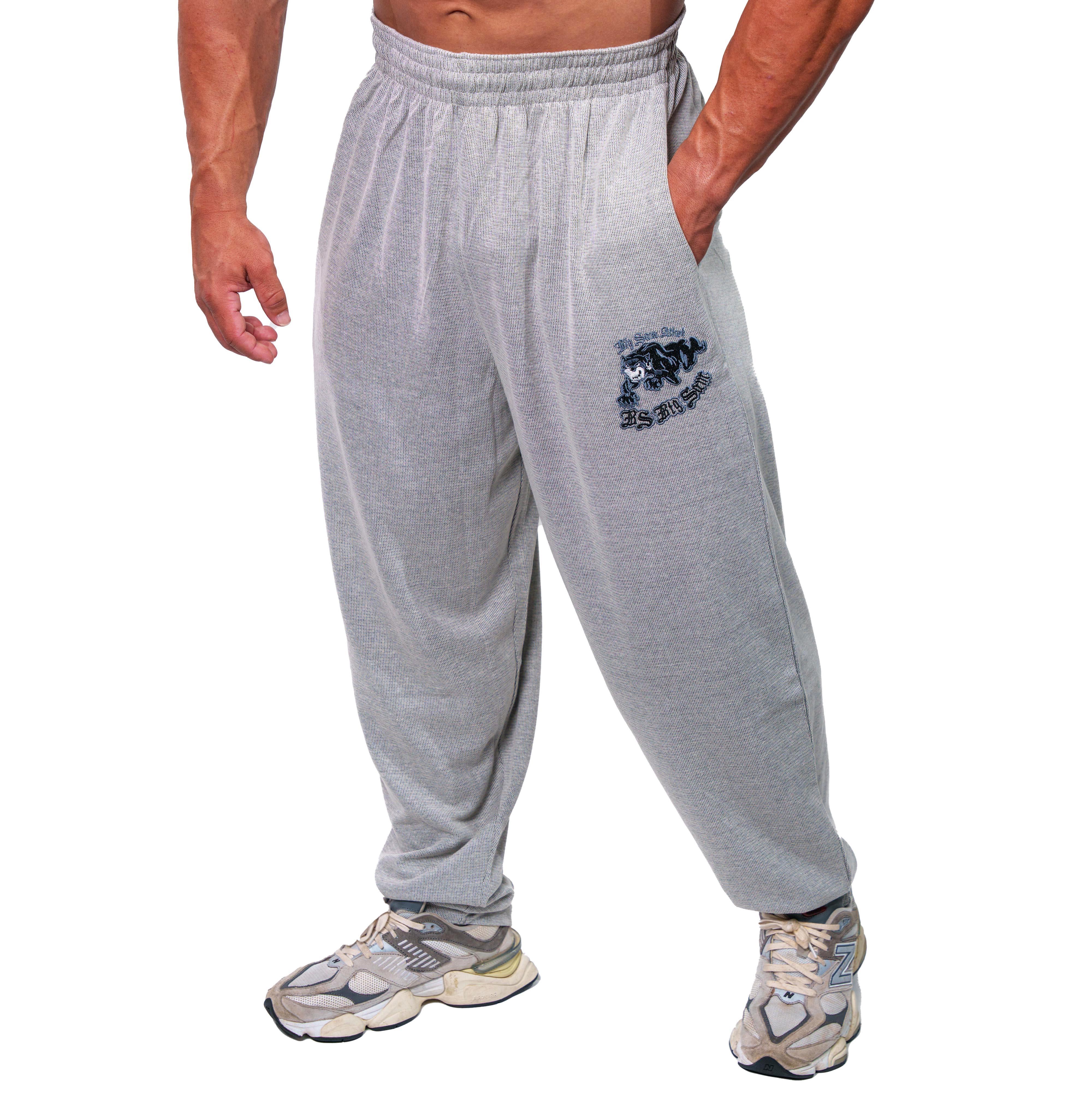 Mens Loose Fit Cotton Sweatpants with Pockets