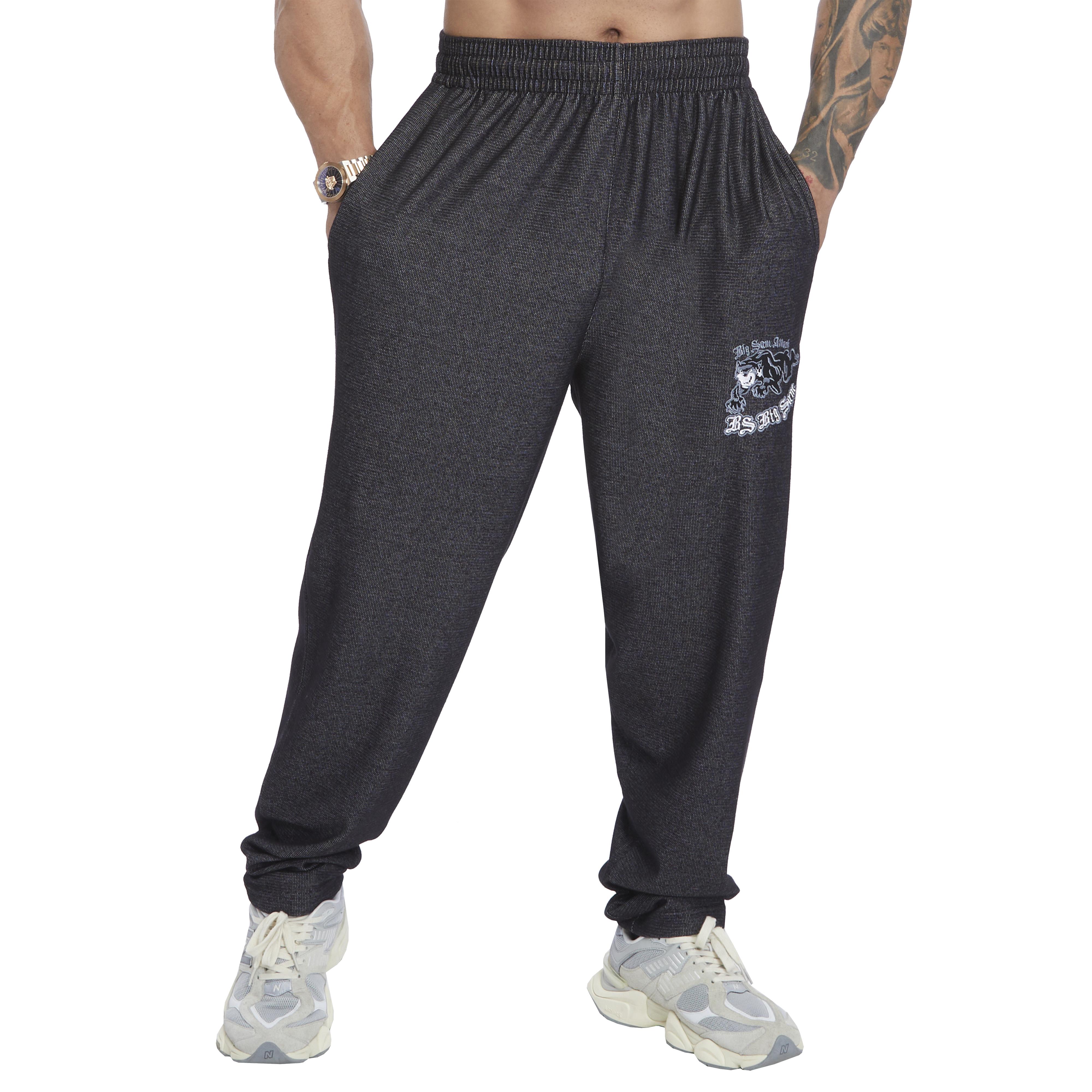 Mens Loose Fit Cotton Sweatpants with Pockets