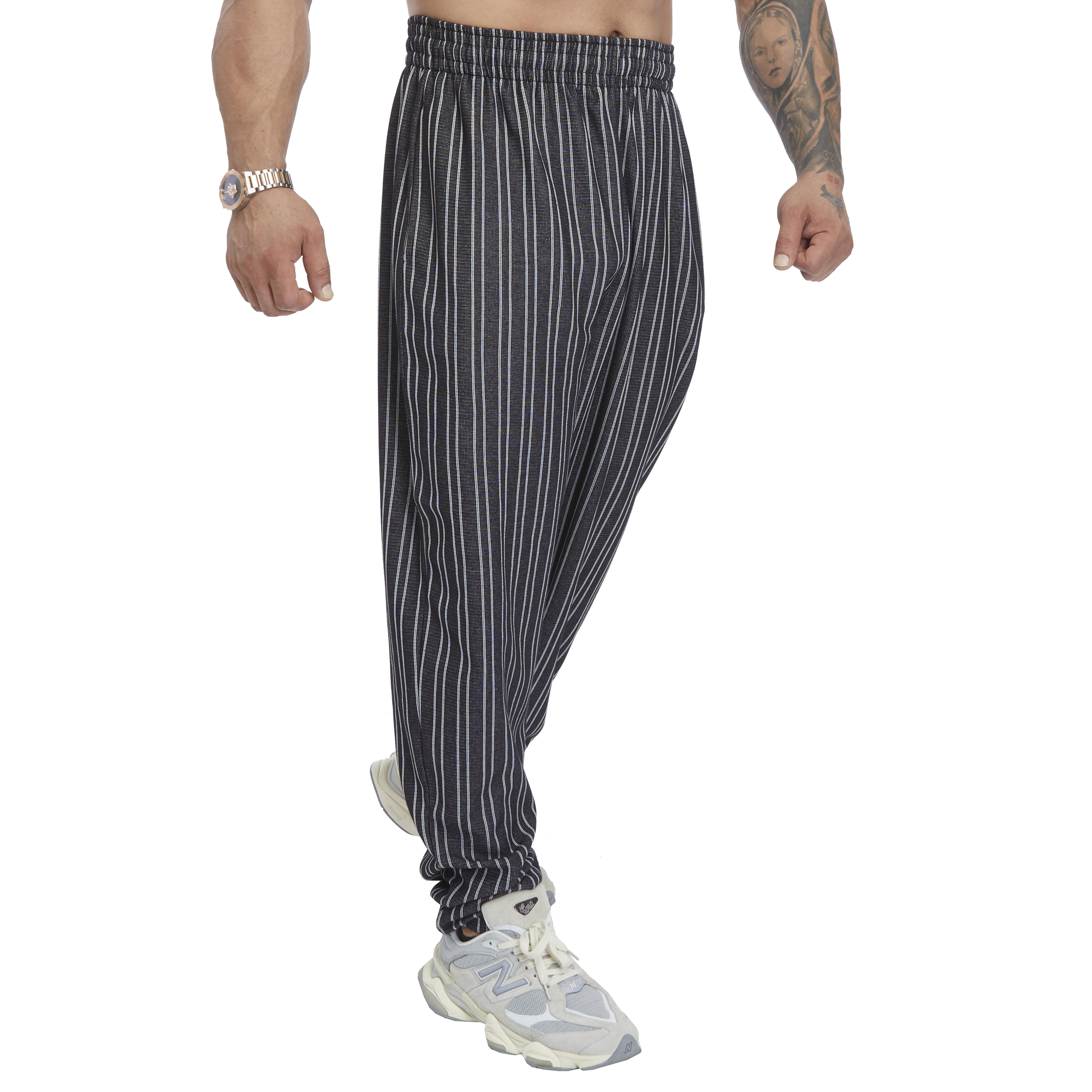 Mens Loose Fit Cotton Sweatpants with Pockets