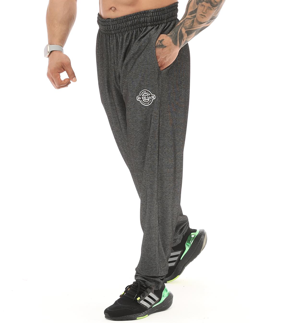 Mens Loose Fit Gym Lifestyle Logo Pants