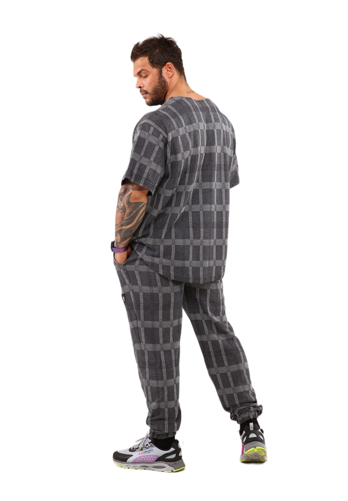 Mens Loose Fit Jogging Sweatpants