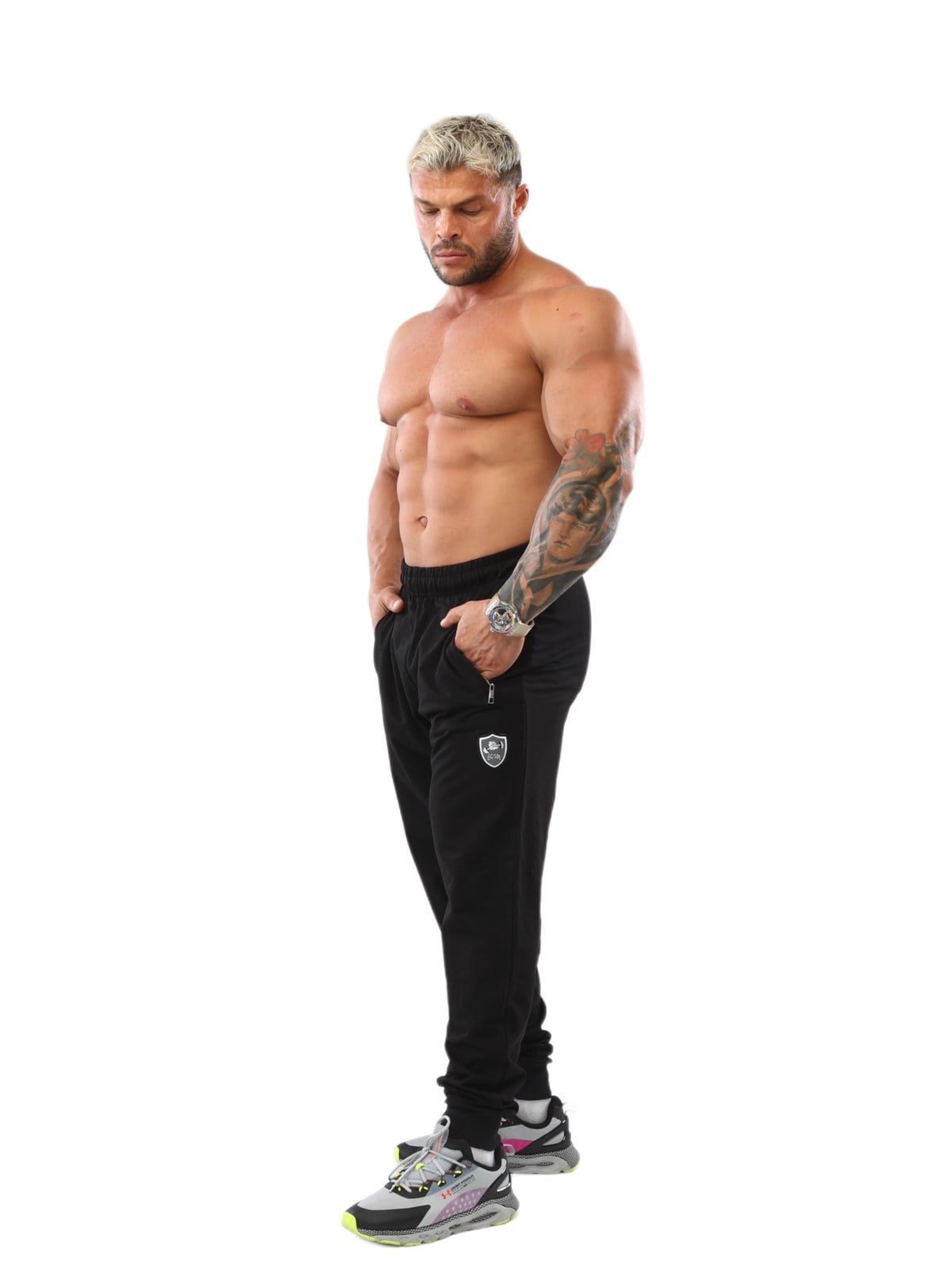 Mens Loose Fit Jogging Sweatpants