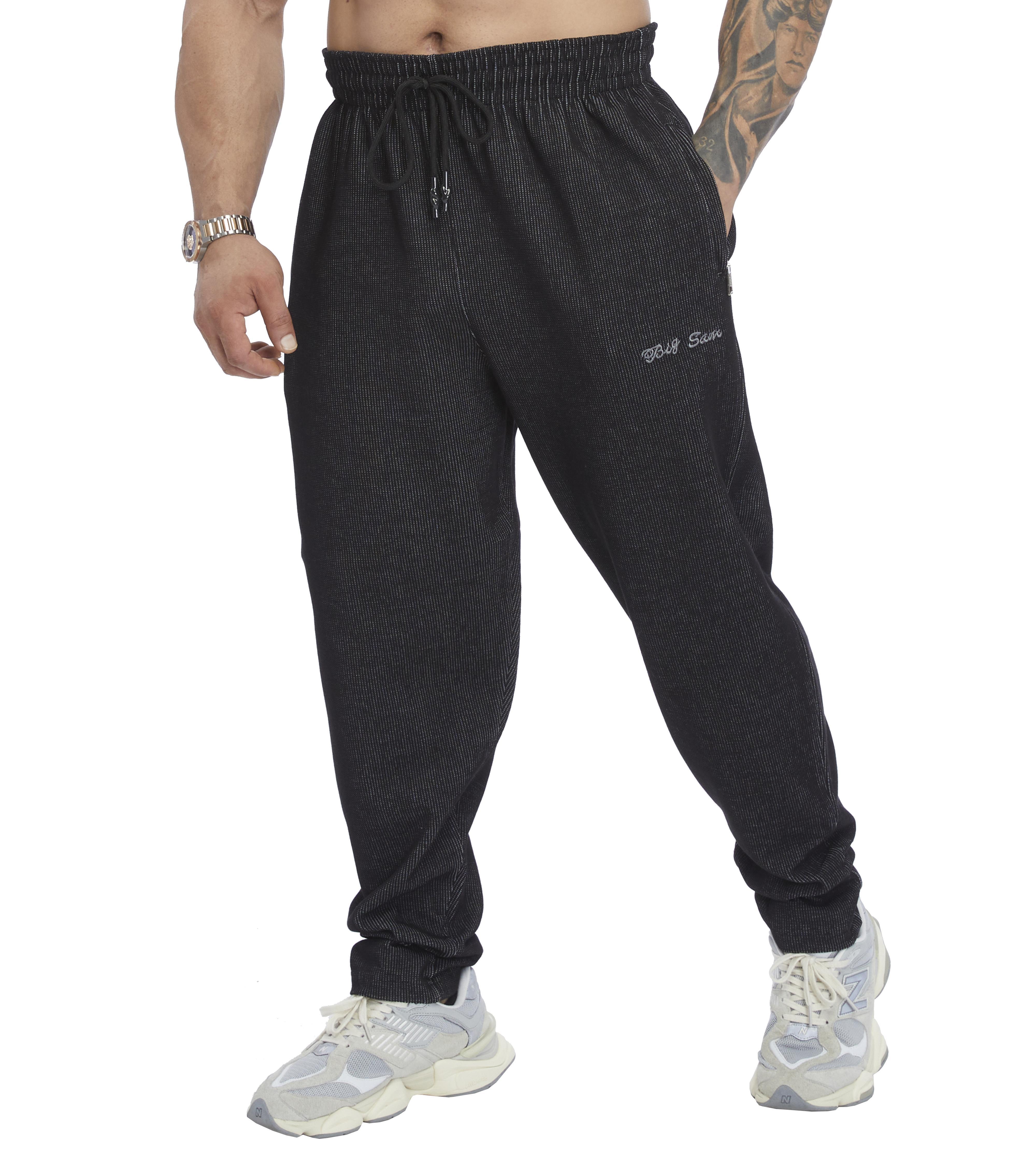 Mens Loose Fit Luxury Winter Sweatpants