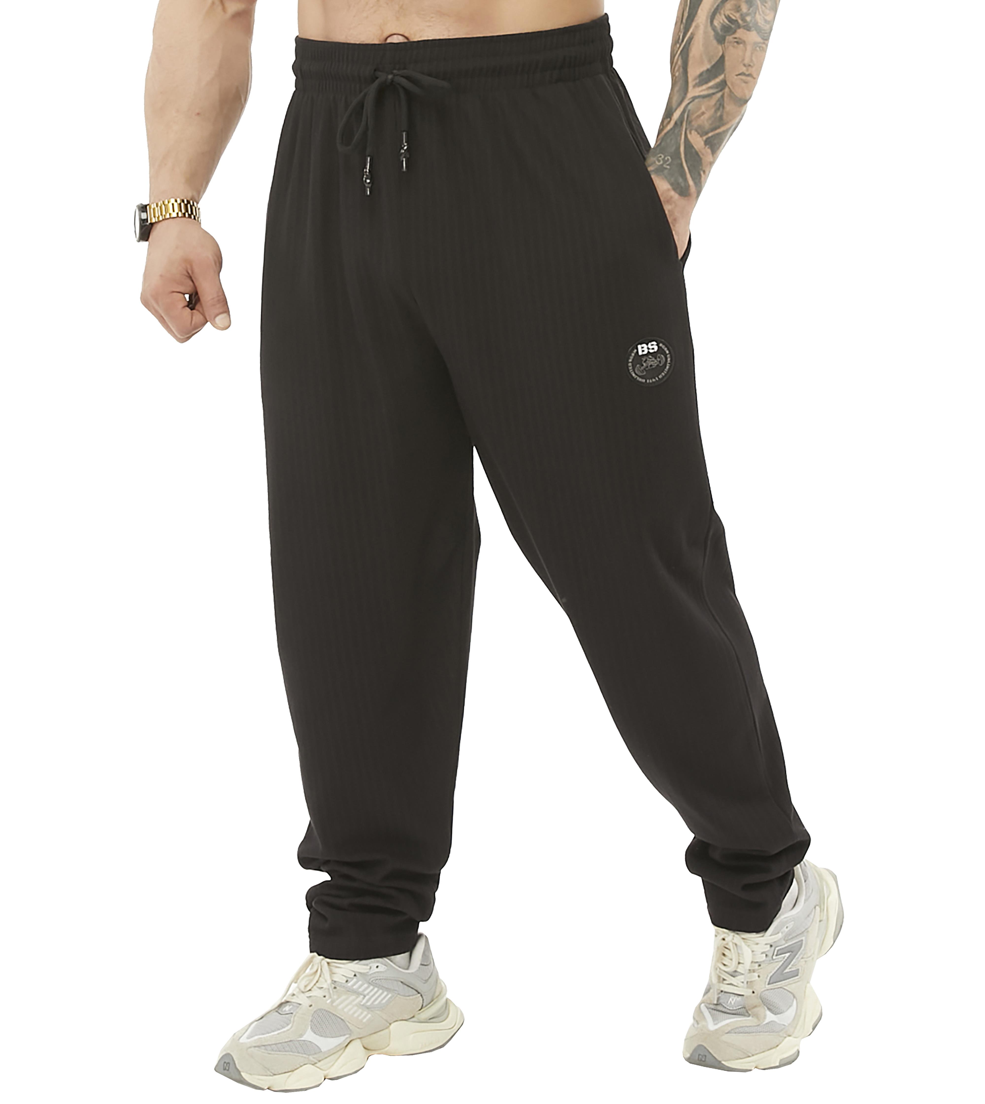 Mens Loose Fit Sweatpants Four Season Baggy Pants