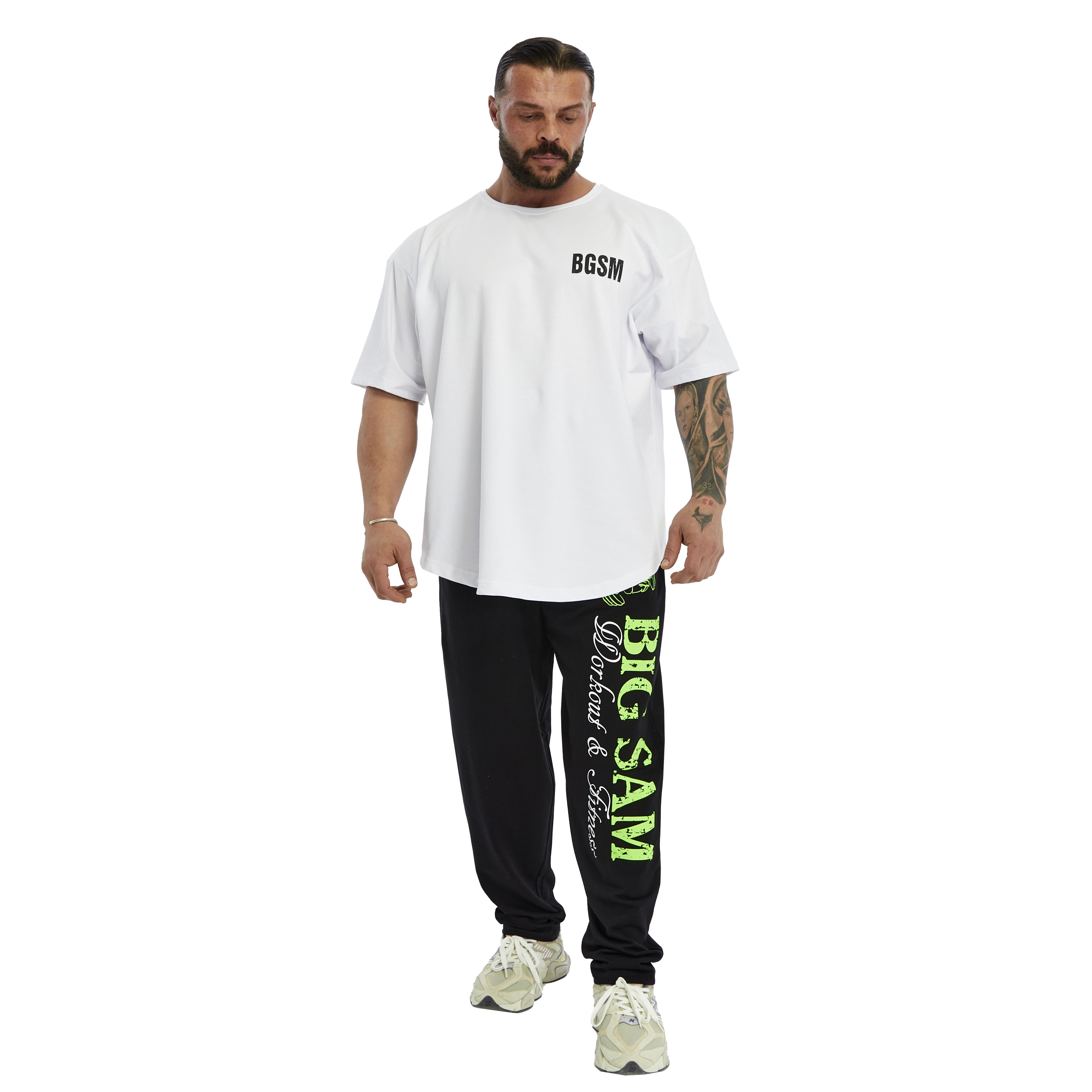 Mens Loose Fit Sweatpants with Zippered Pockets
