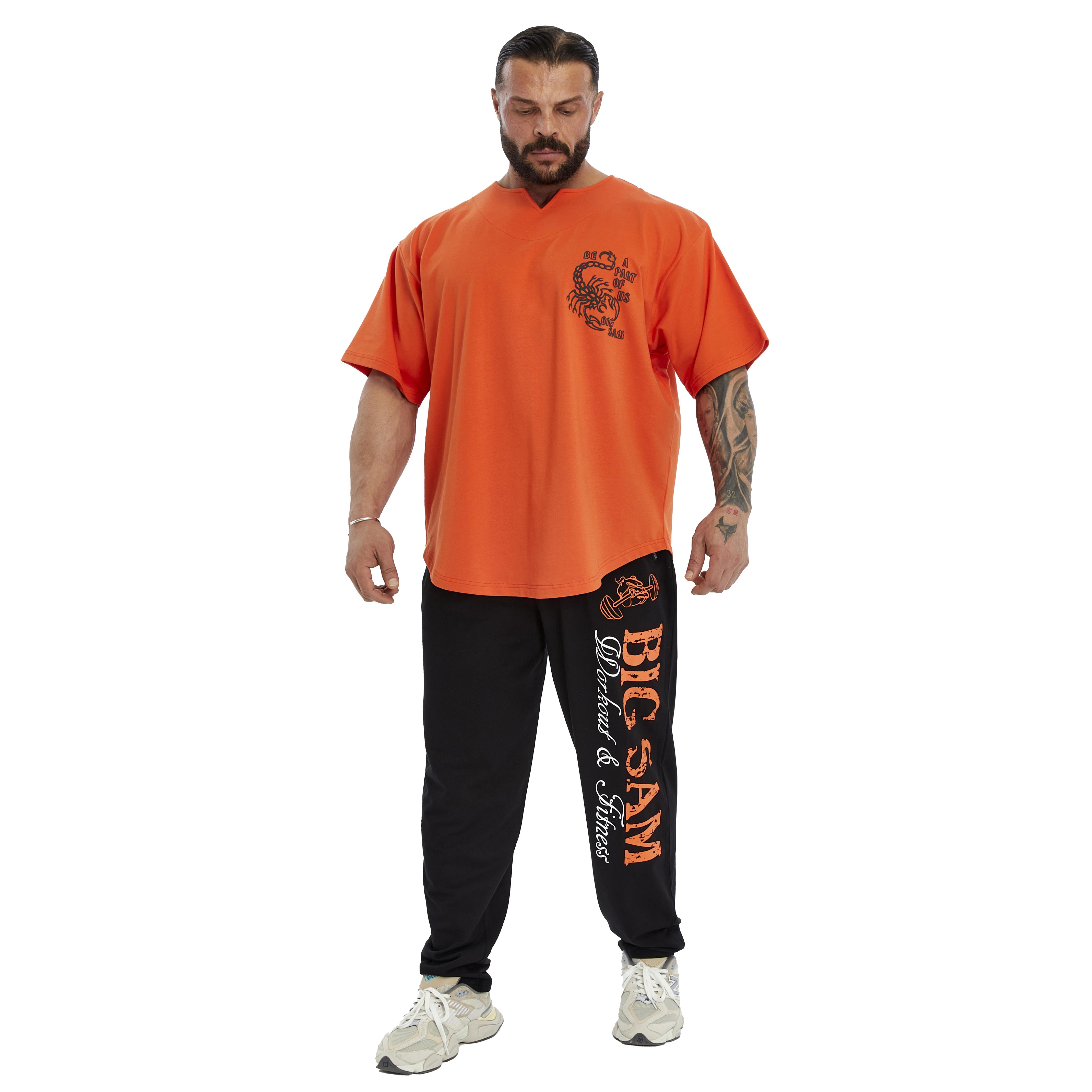 Mens Loose Fit Sweatpants with Zippered Pockets