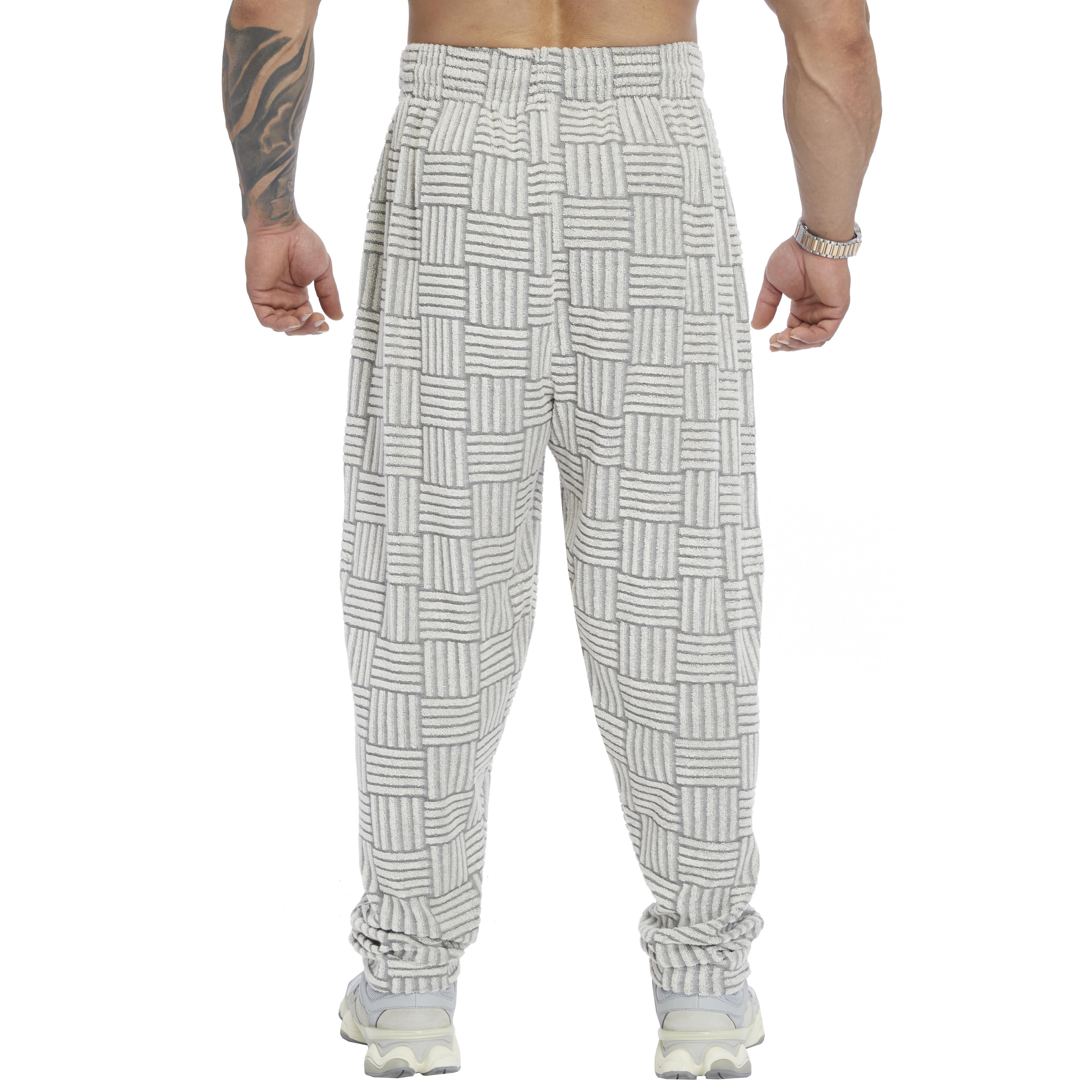 Mens Loose Fit Towel Sweatpants
