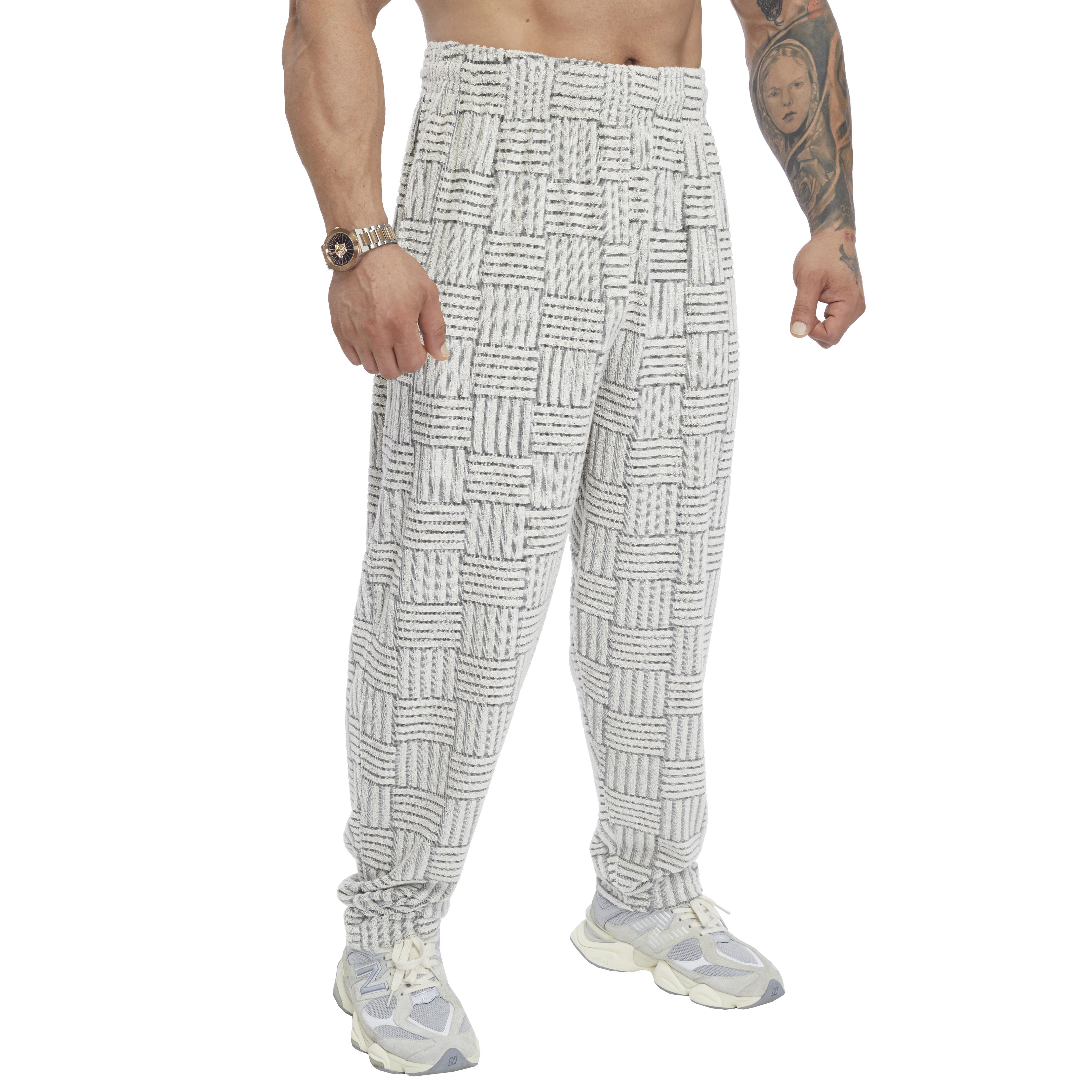Mens Loose Fit Towel Sweatpants