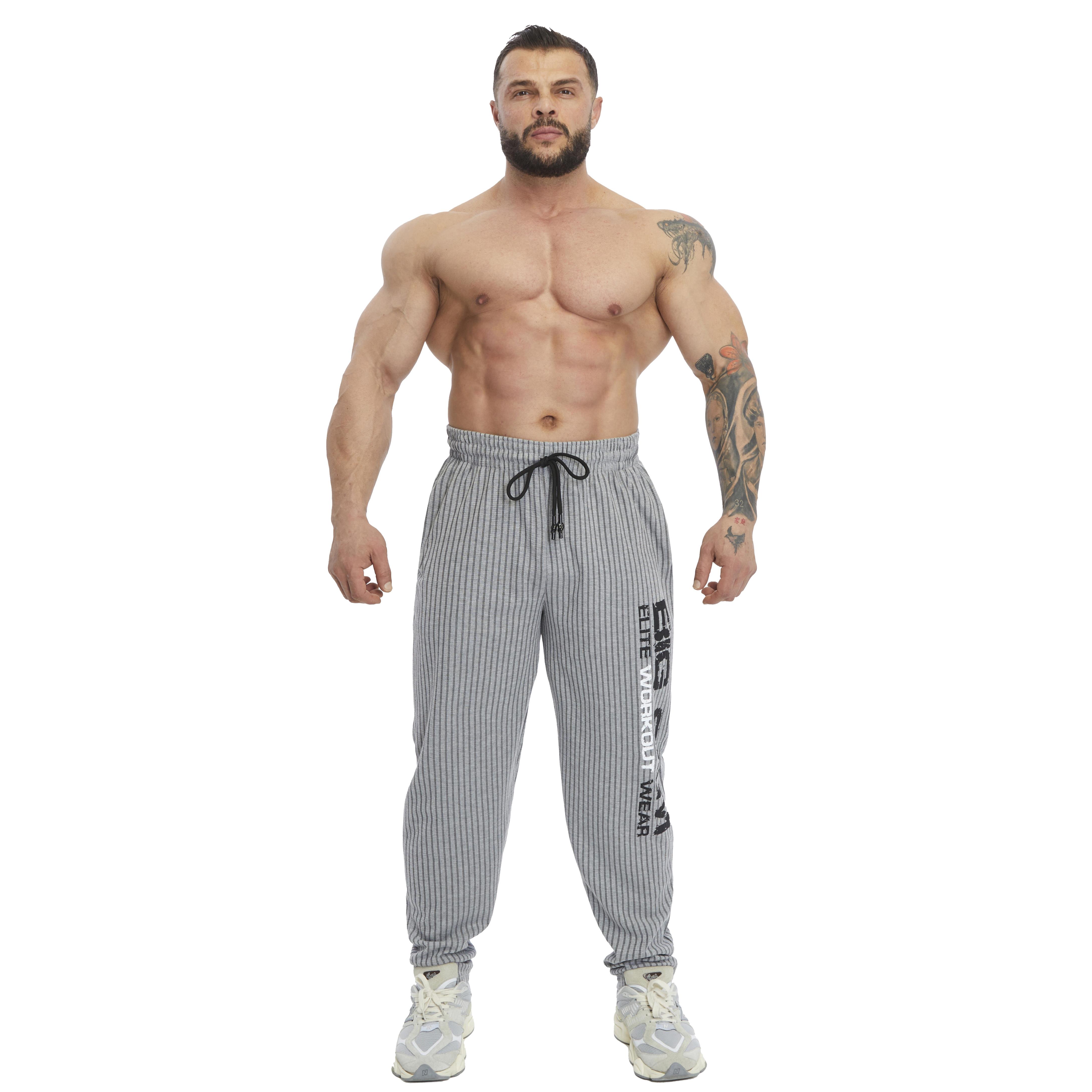 Mens Loose Fit Workout Baggy Pants