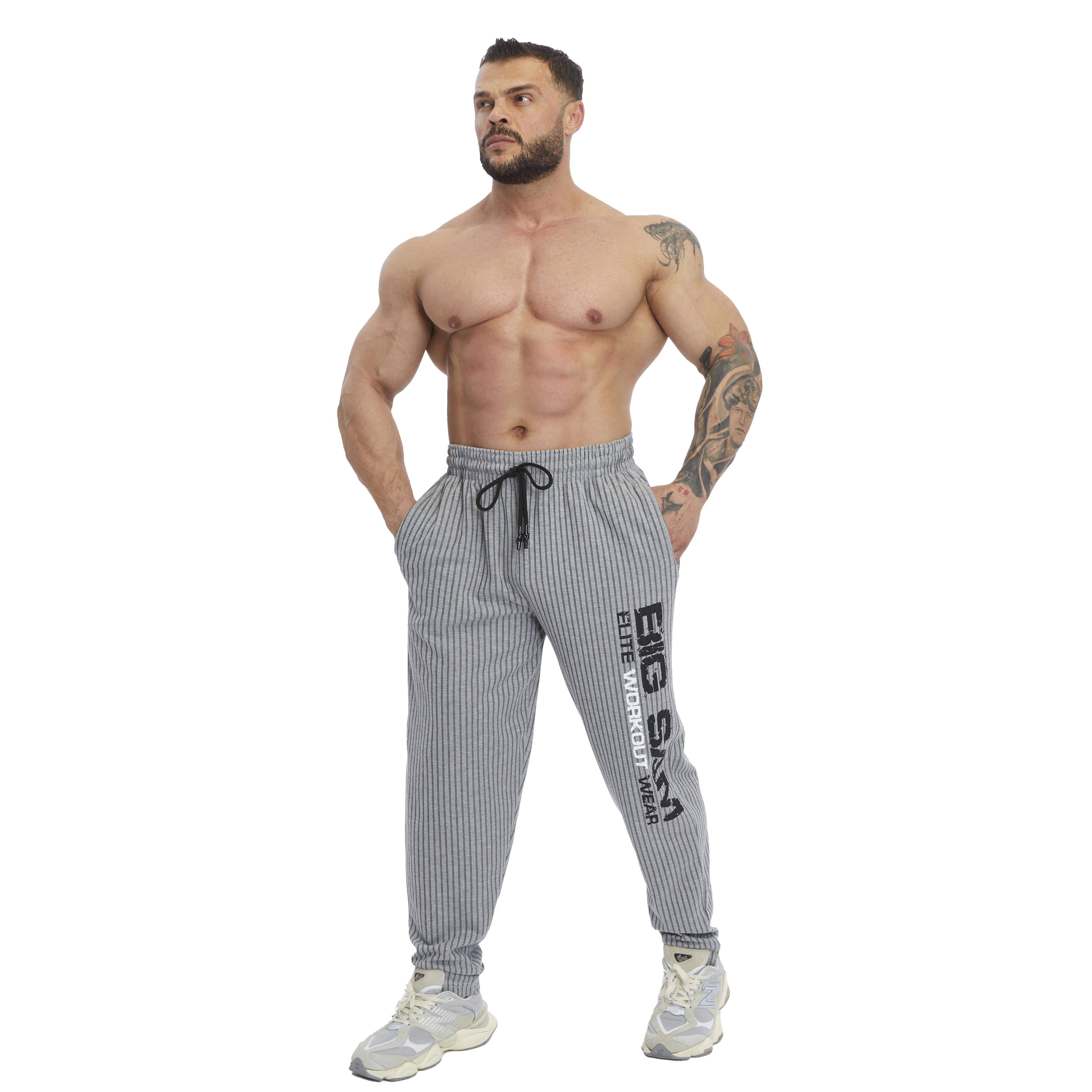 Mens Loose Fit Workout Baggy Pants