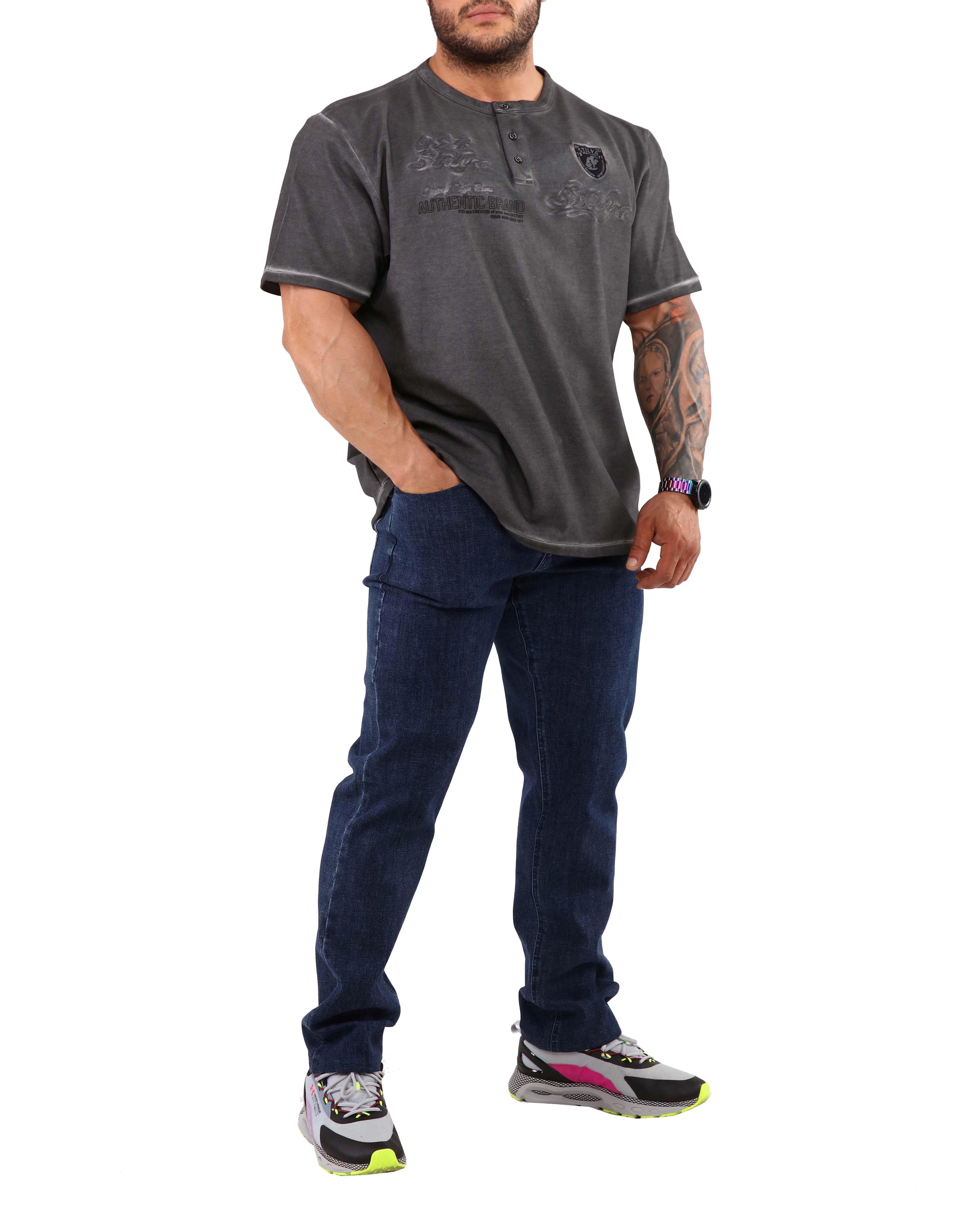 Mens Oversize Embroidered T-shirt