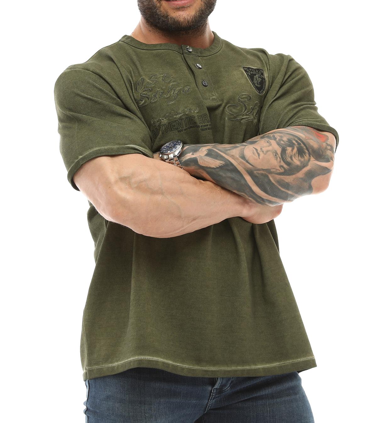 Mens Oversize Embroidered T-shirt