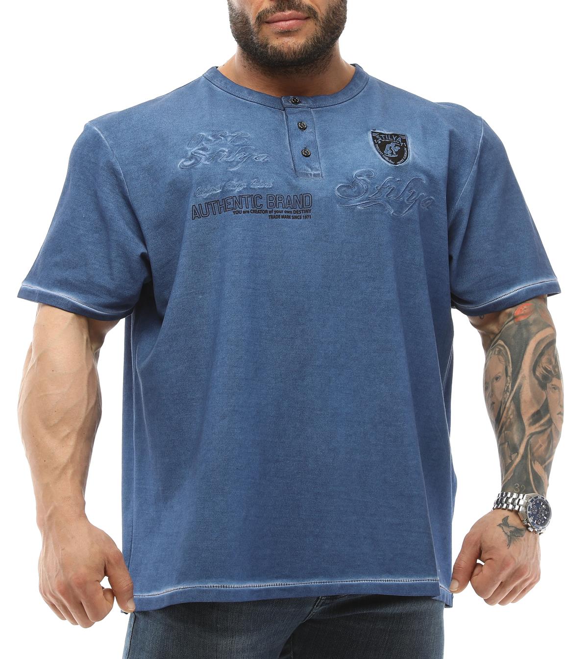 Mens Oversize Embroidered T-shirt