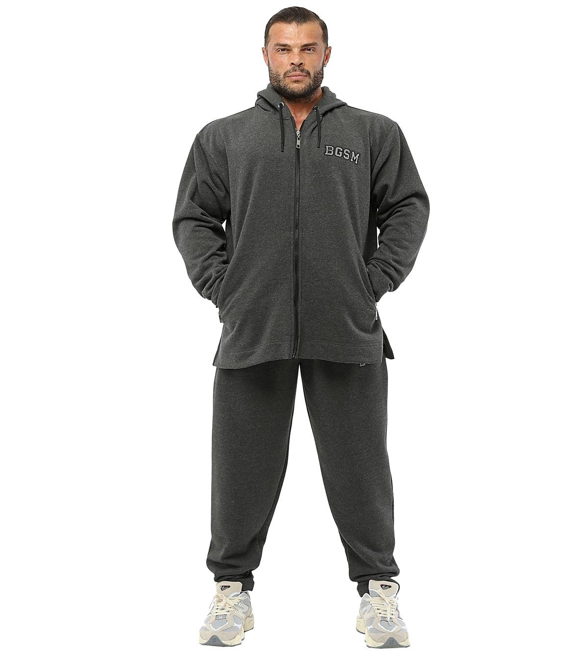 Mens Luxury Winter Sweatpants with Zippered Pockets