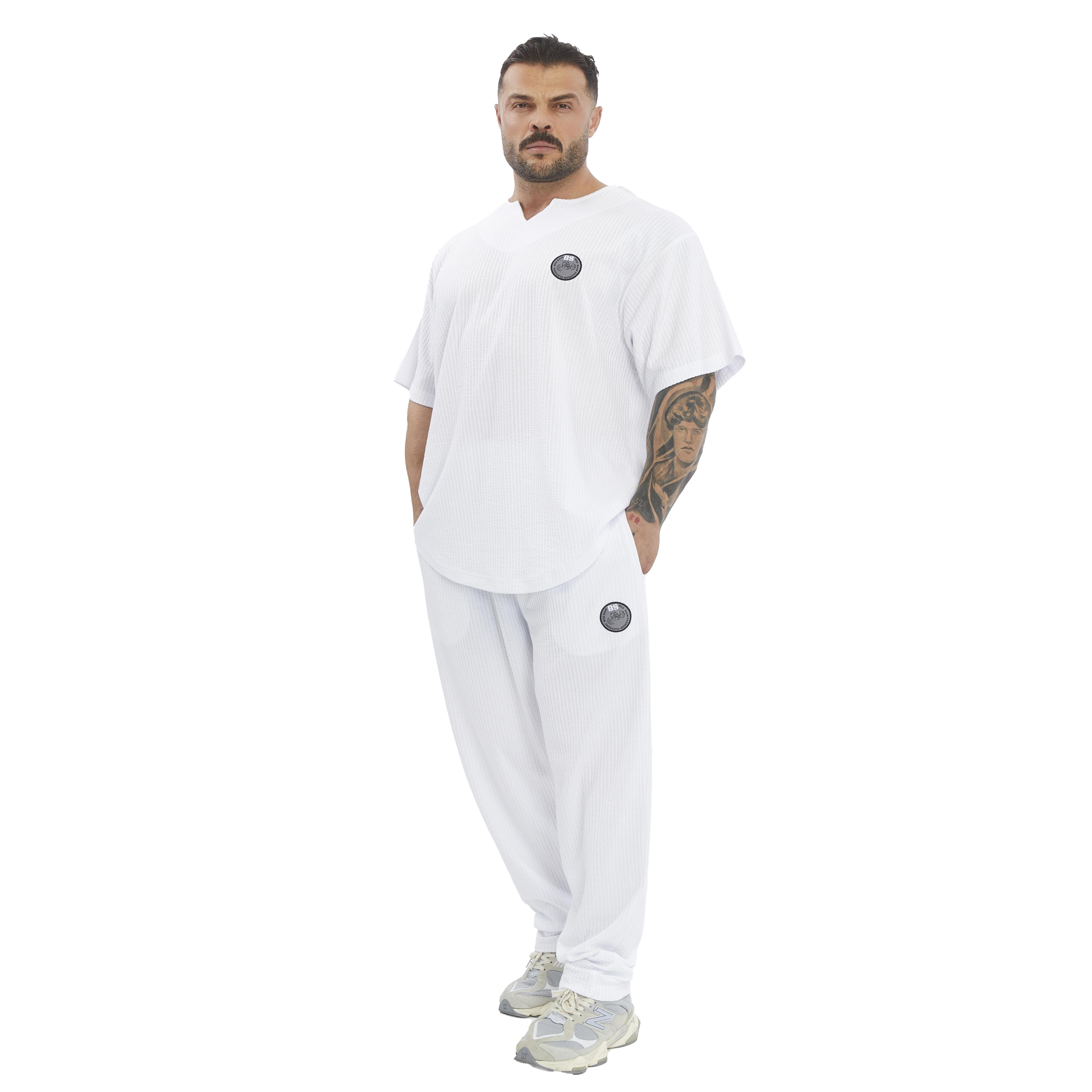 Mens Oversize Active T-shirt V-neck Rag Top