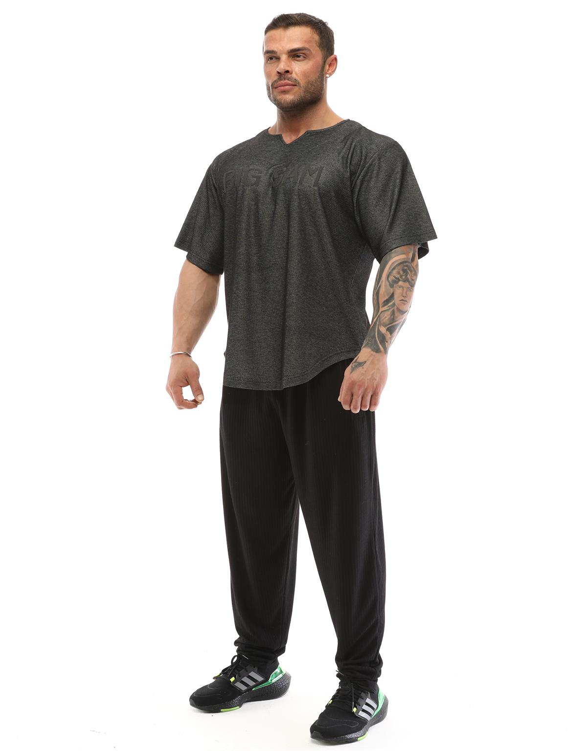 Mens Oversize Bodybuilding Rag Top Gym T-shirt