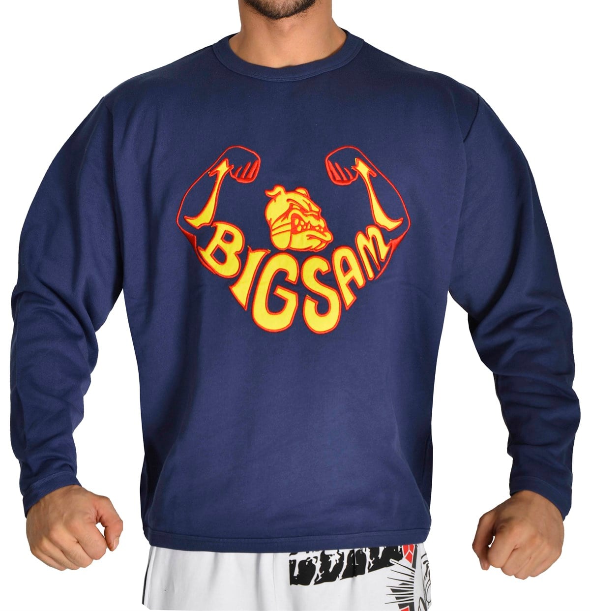 Mens Oversize Bodybuilding Sweater 