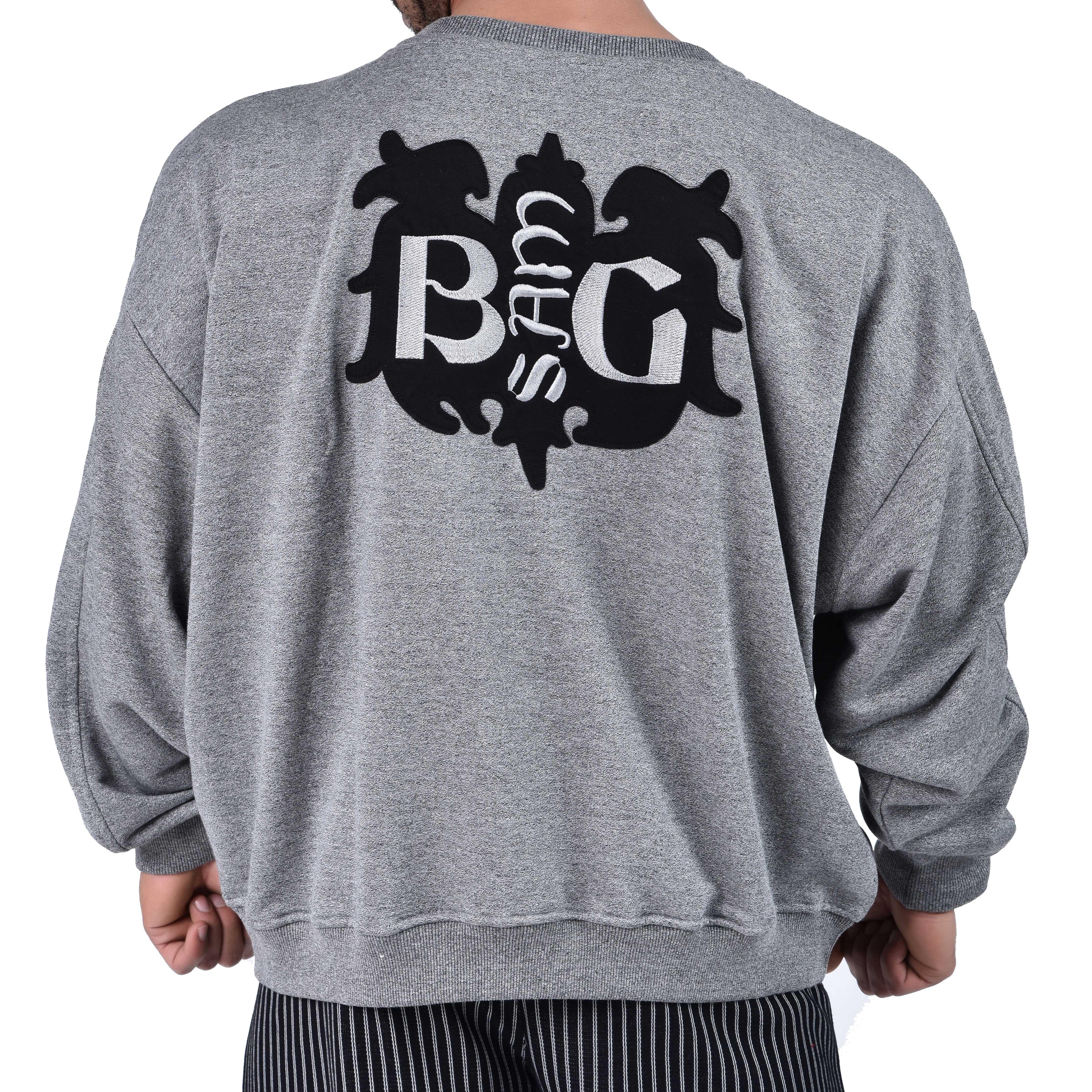 Mens Oversize Bodybuilding Sweater 