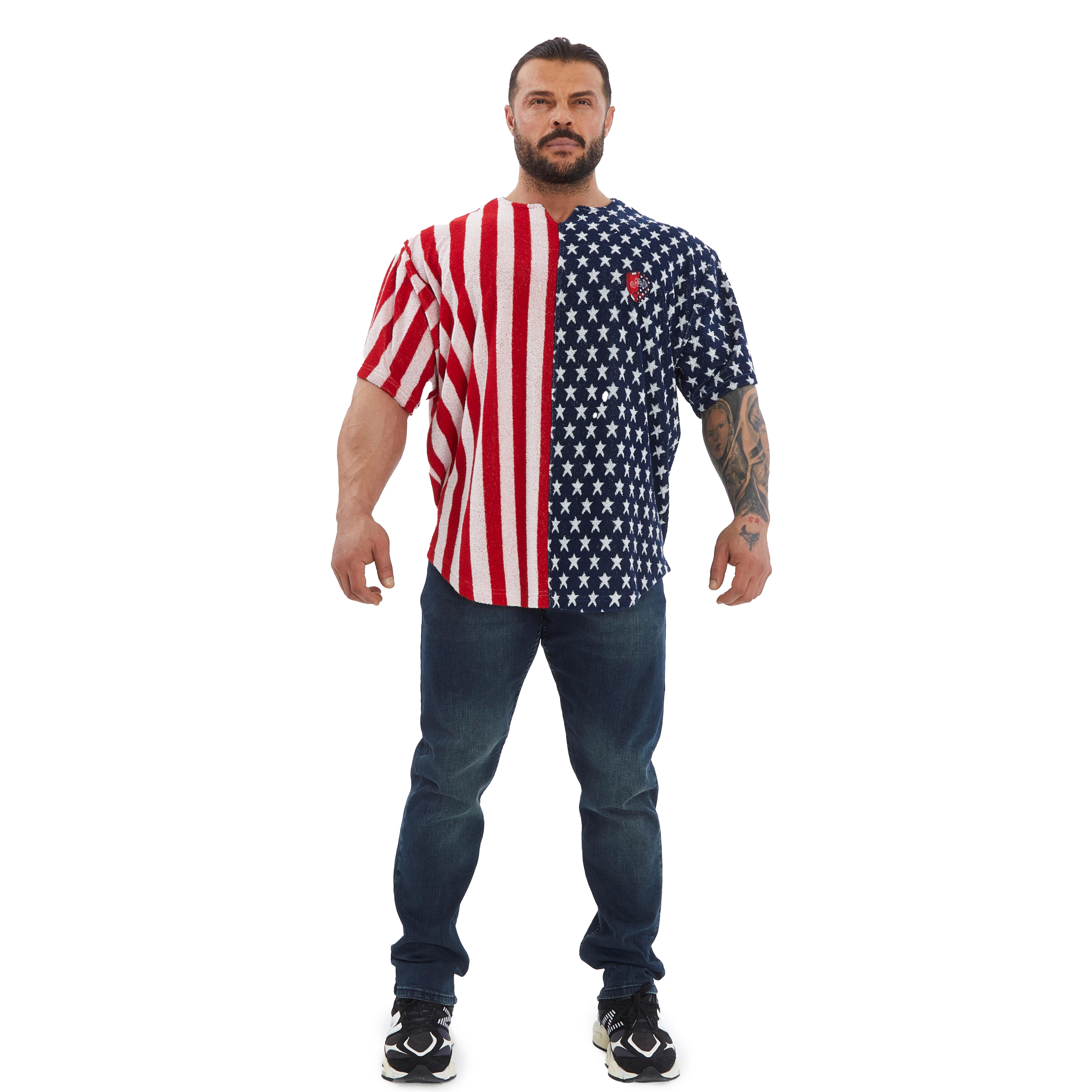 Mens Oversize Cotton Rag Top T-shirt