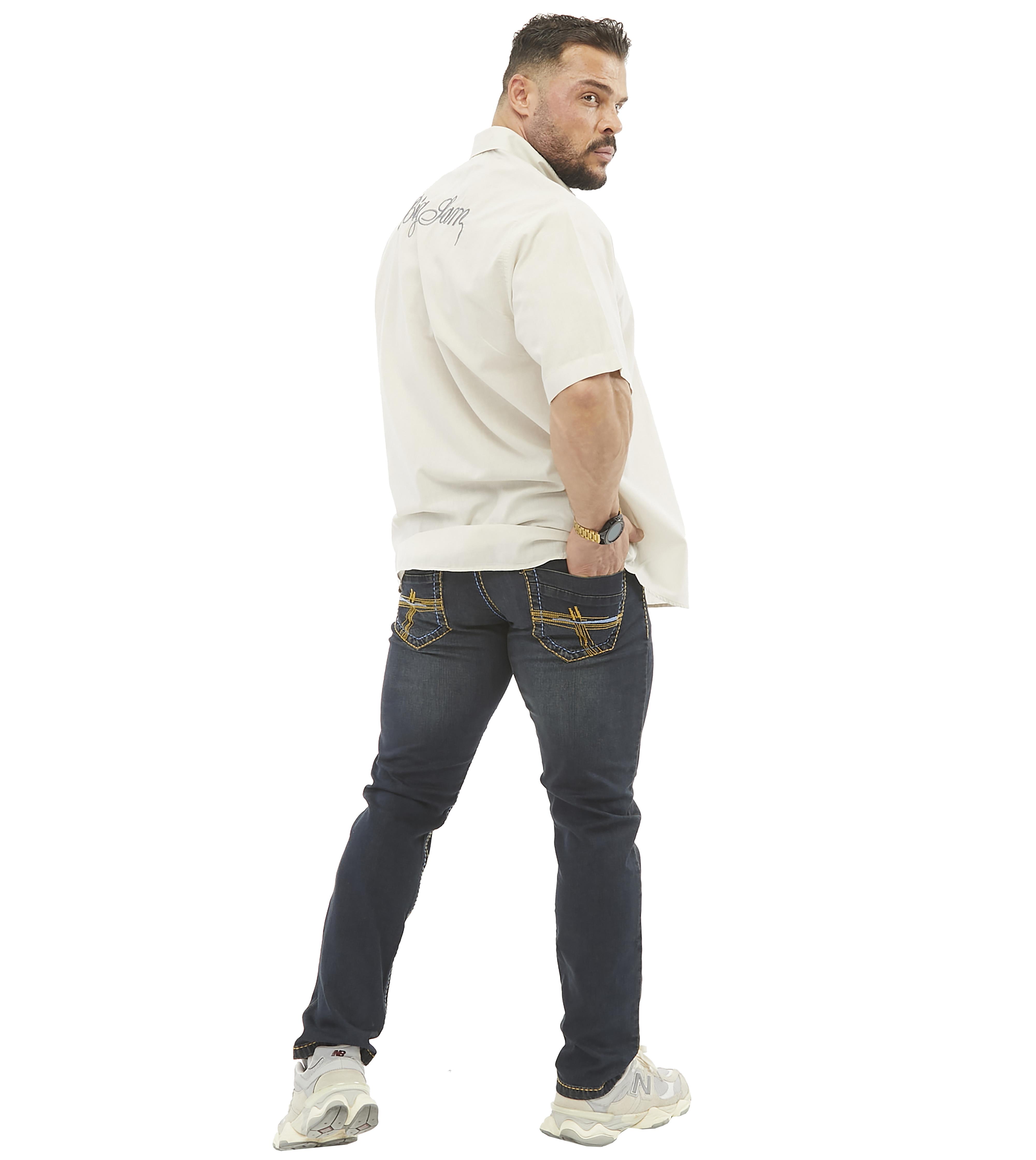 Mens Oversize Cotton Short Sleeve Shirt