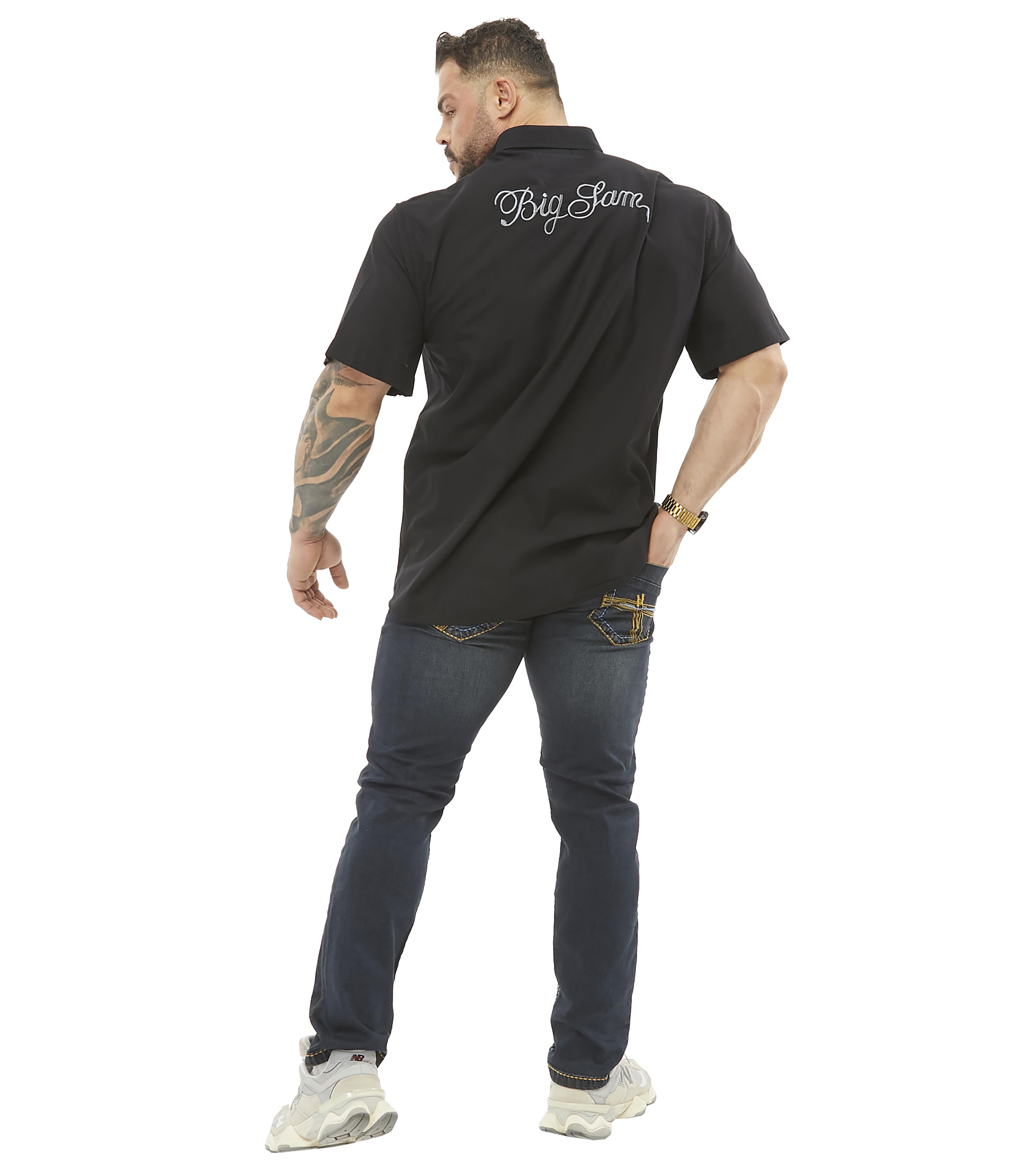 Mens Oversize Cotton Short Sleeve Shirt