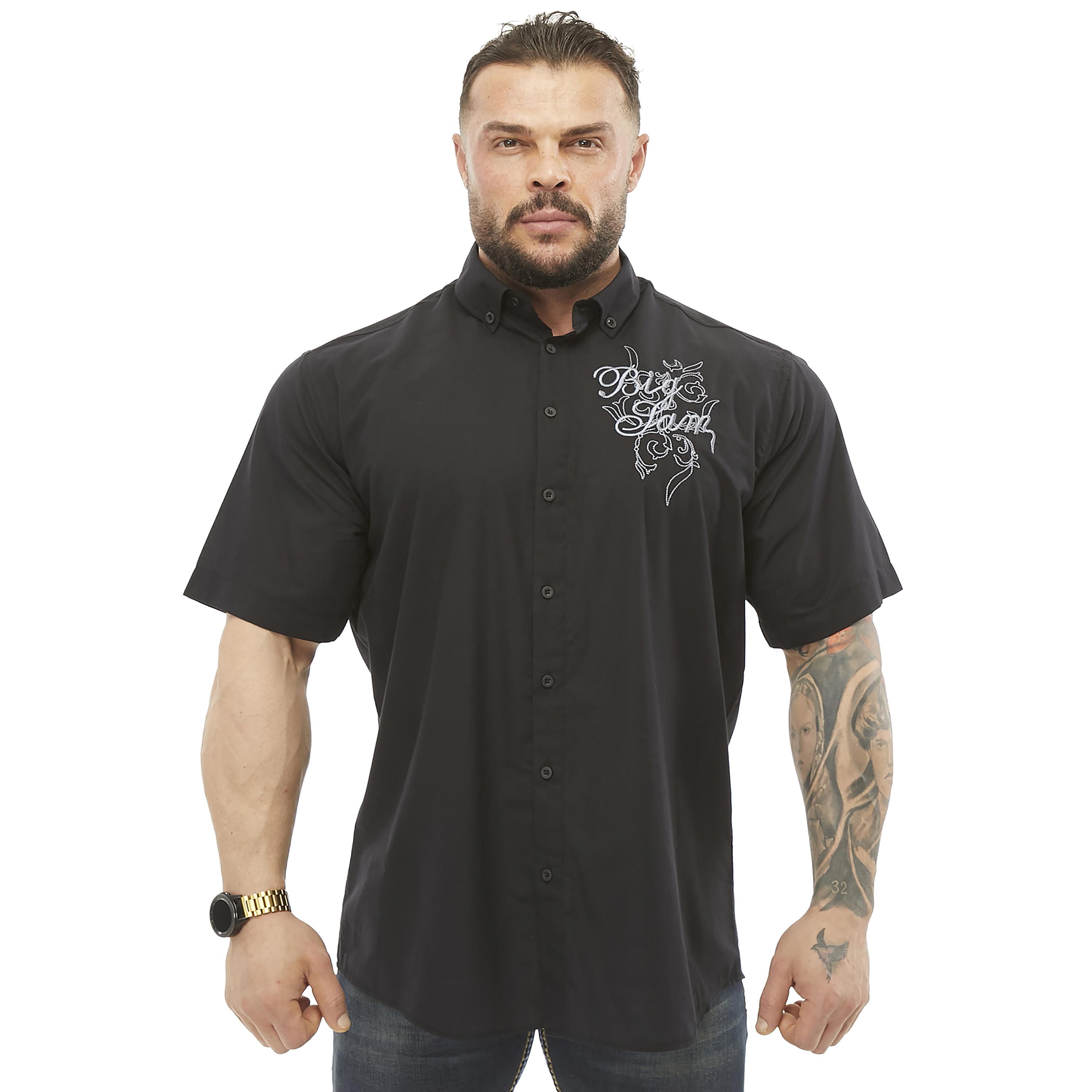 Mens Oversize Cotton Short Sleeve Shirt