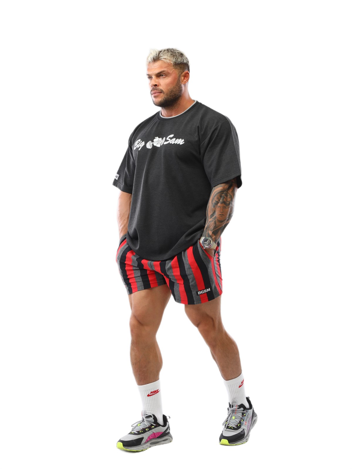 Mens Oversize Gym Rag Top T-shirt