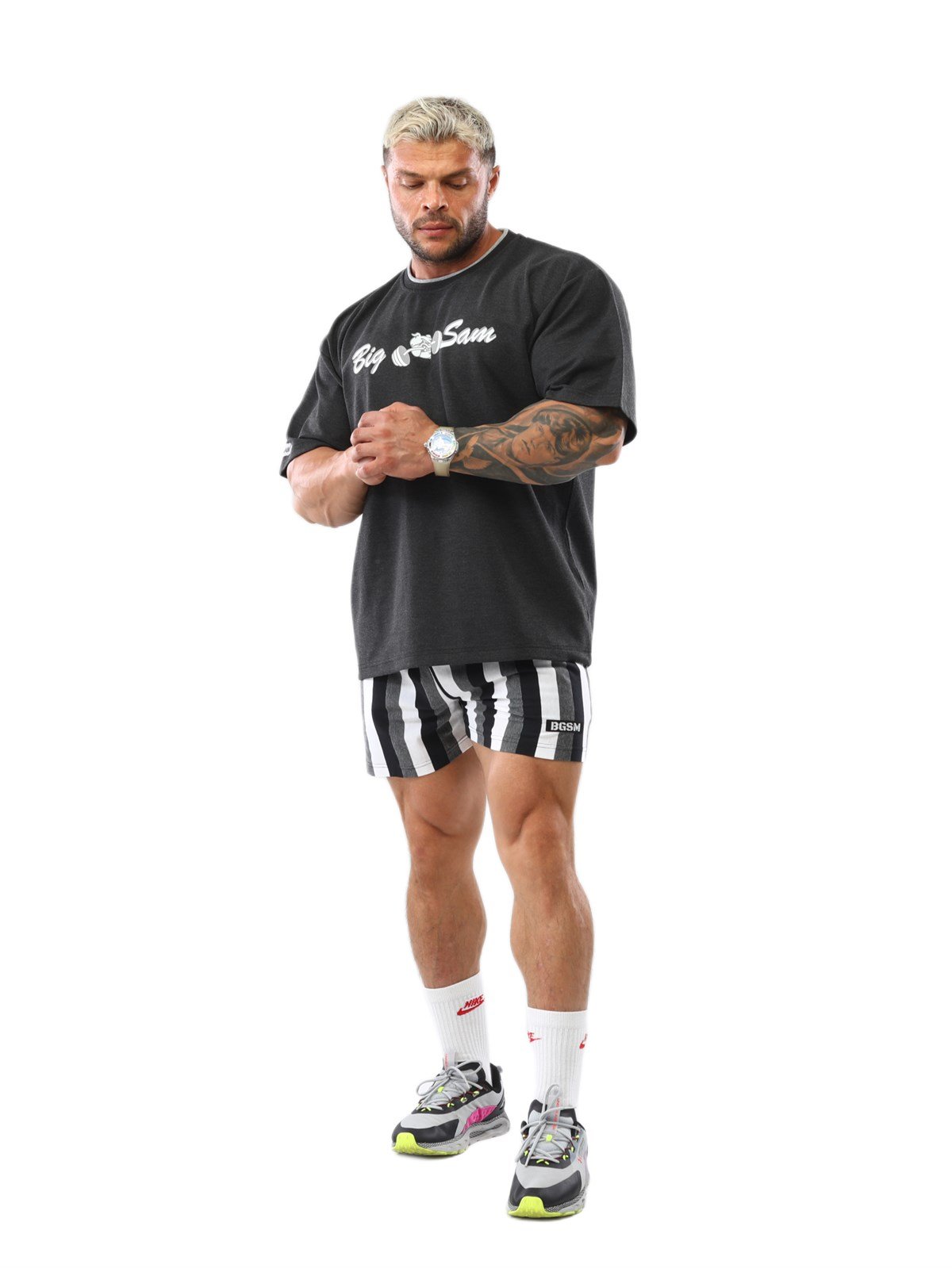 Mens Oversize Gym Rag Top T-shirt