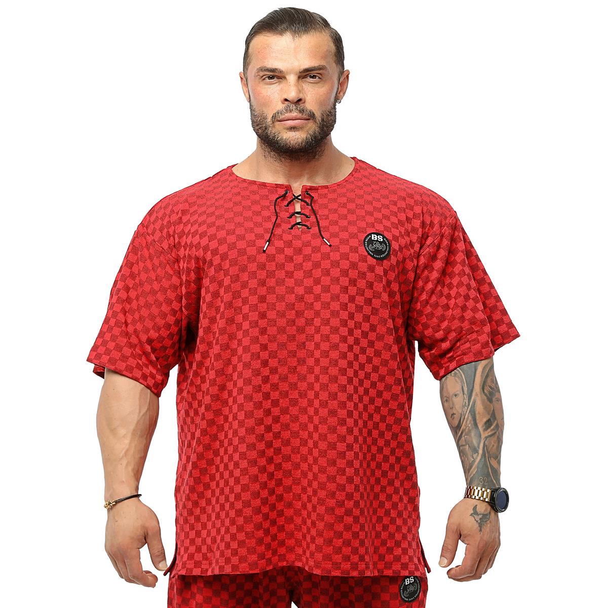 Mens Oversize Plaid Rag Top