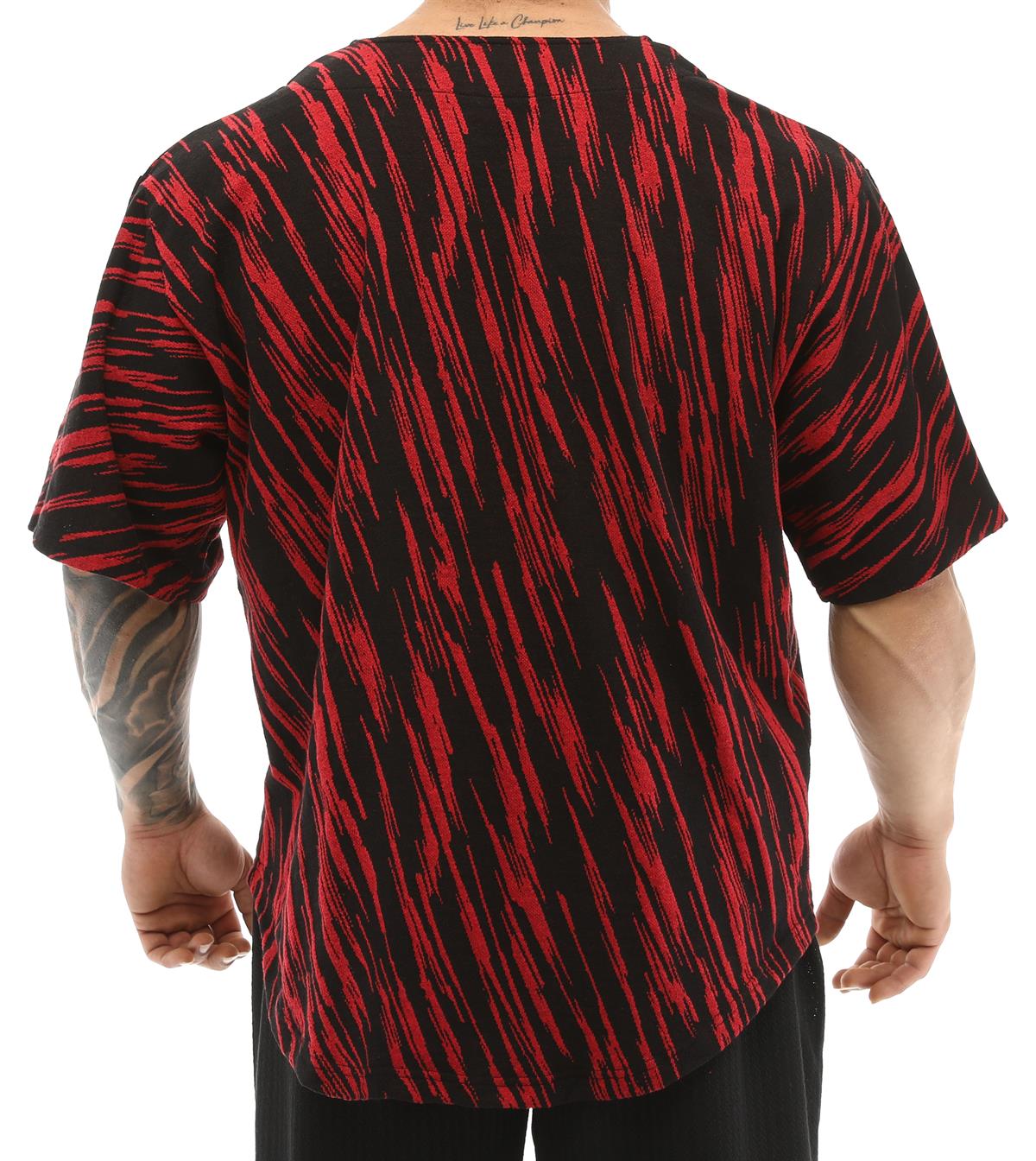Mens Oversize Rag Top Gym T-shirt