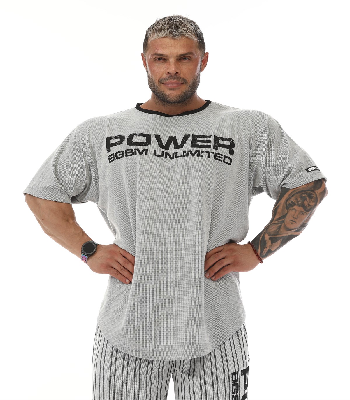 Mens Oversize Rag Top Gym T-shirt