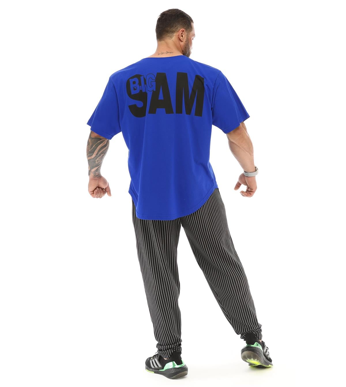 Mens Oversize Rag Top Gym T-shirt