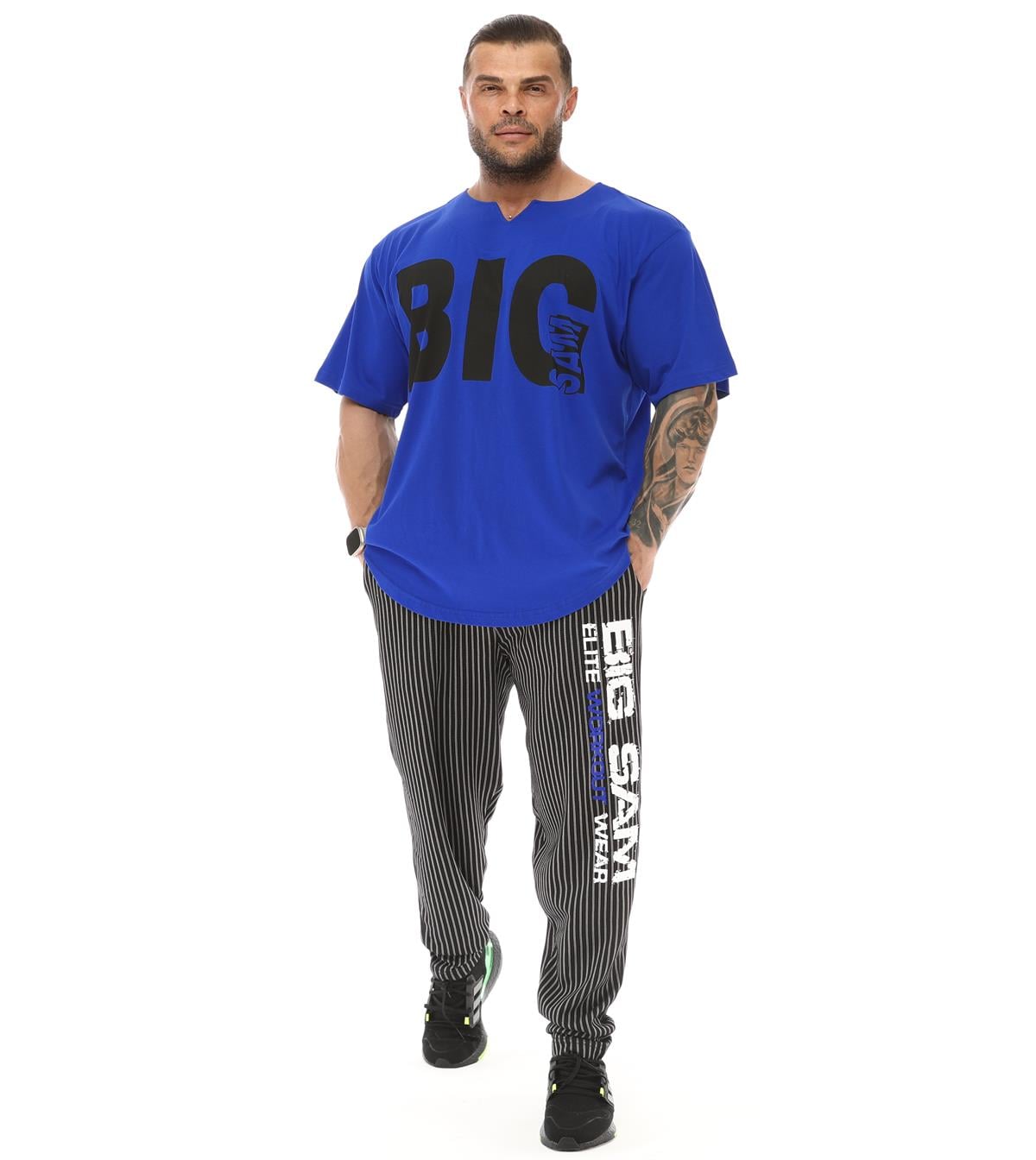 Mens Oversize Rag Top Gym T-shirt
