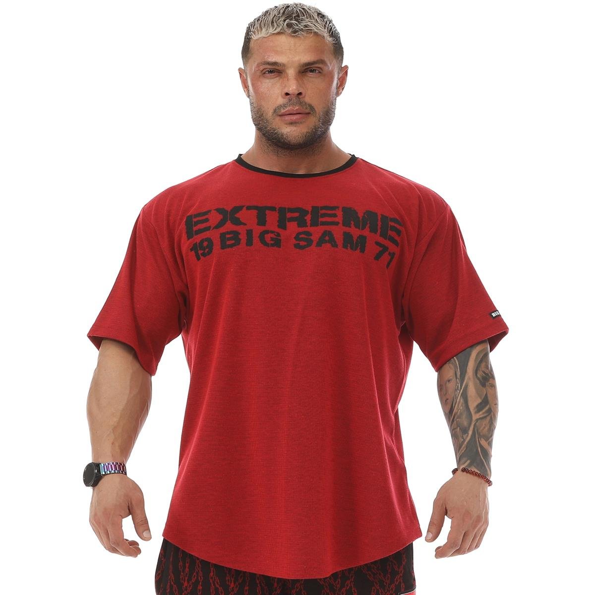 Mens Oversize Rag Top Gym T-shirt