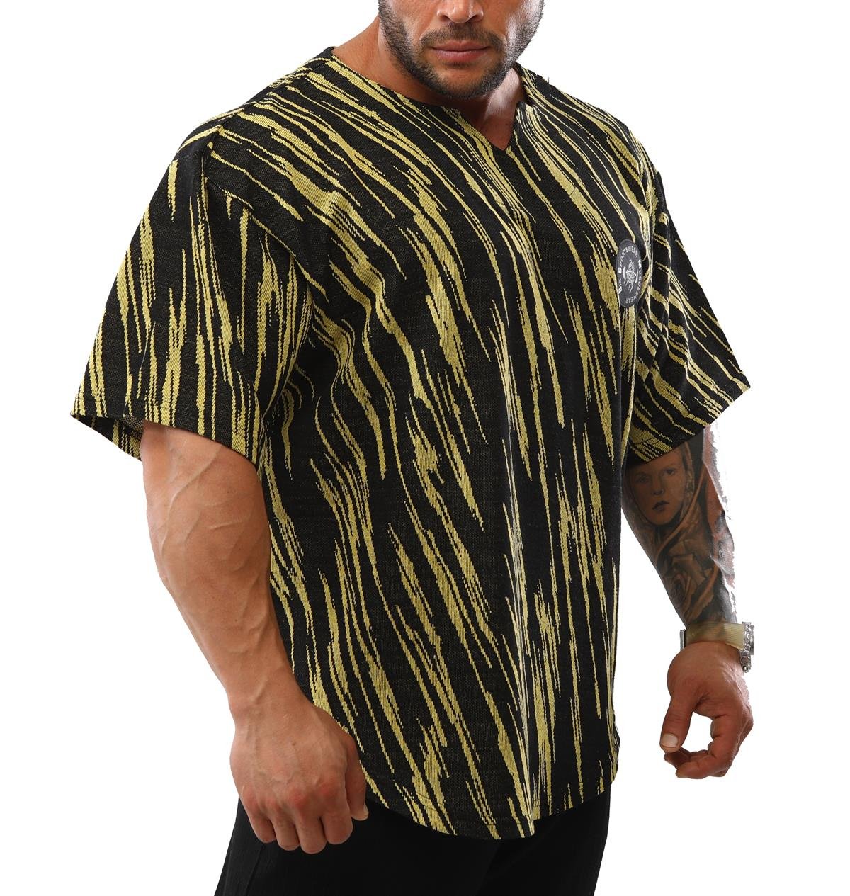Mens Oversize Rag Top Gym T-shirt