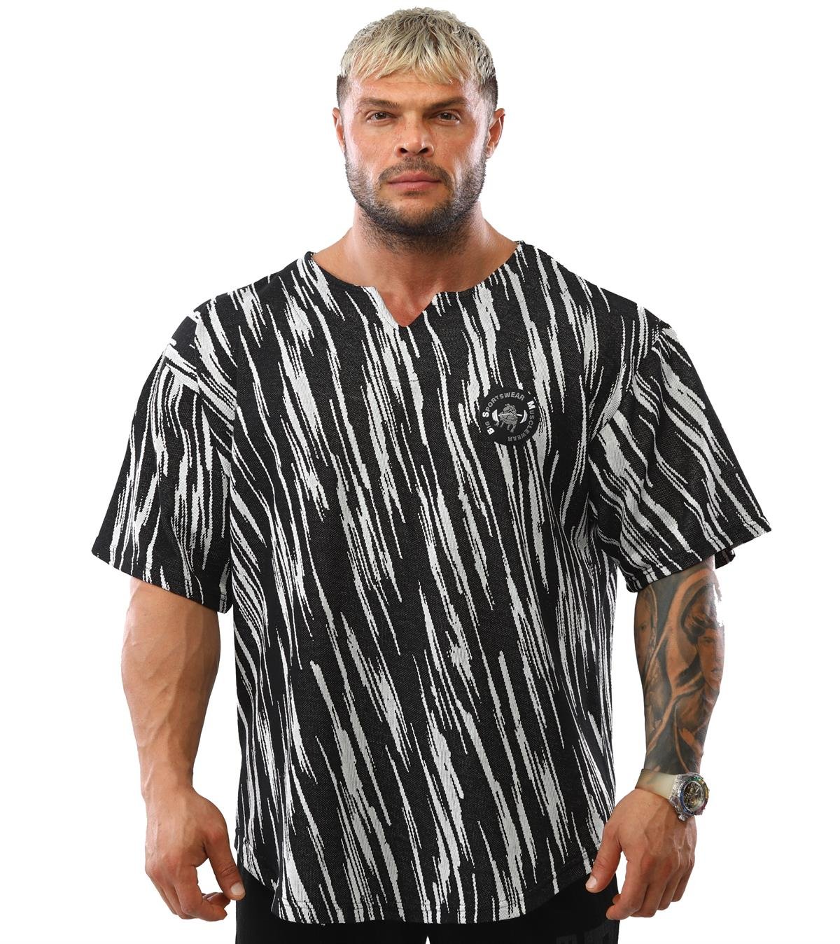 Mens Oversize Rag Top Gym T-shirt