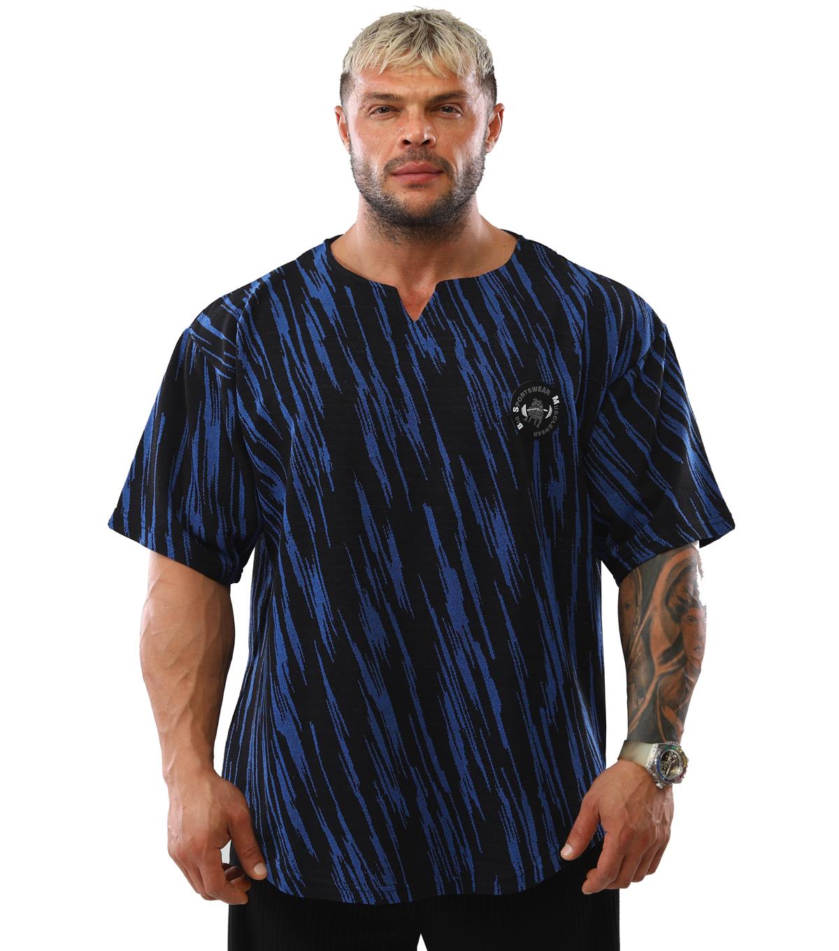 Mens Oversize Rag Top Gym T-shirt