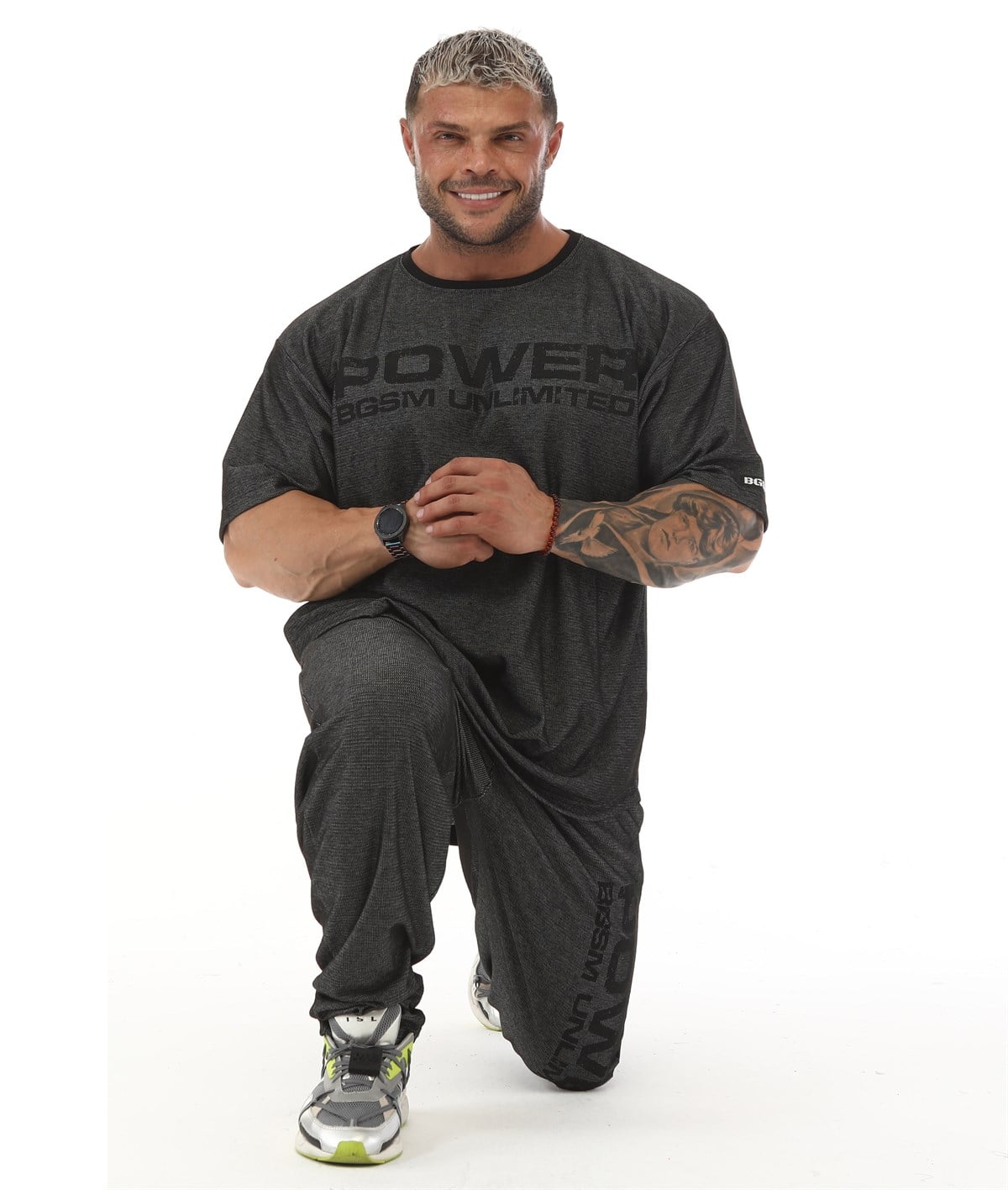 Mens Oversize Rag Top Gym T-shirt