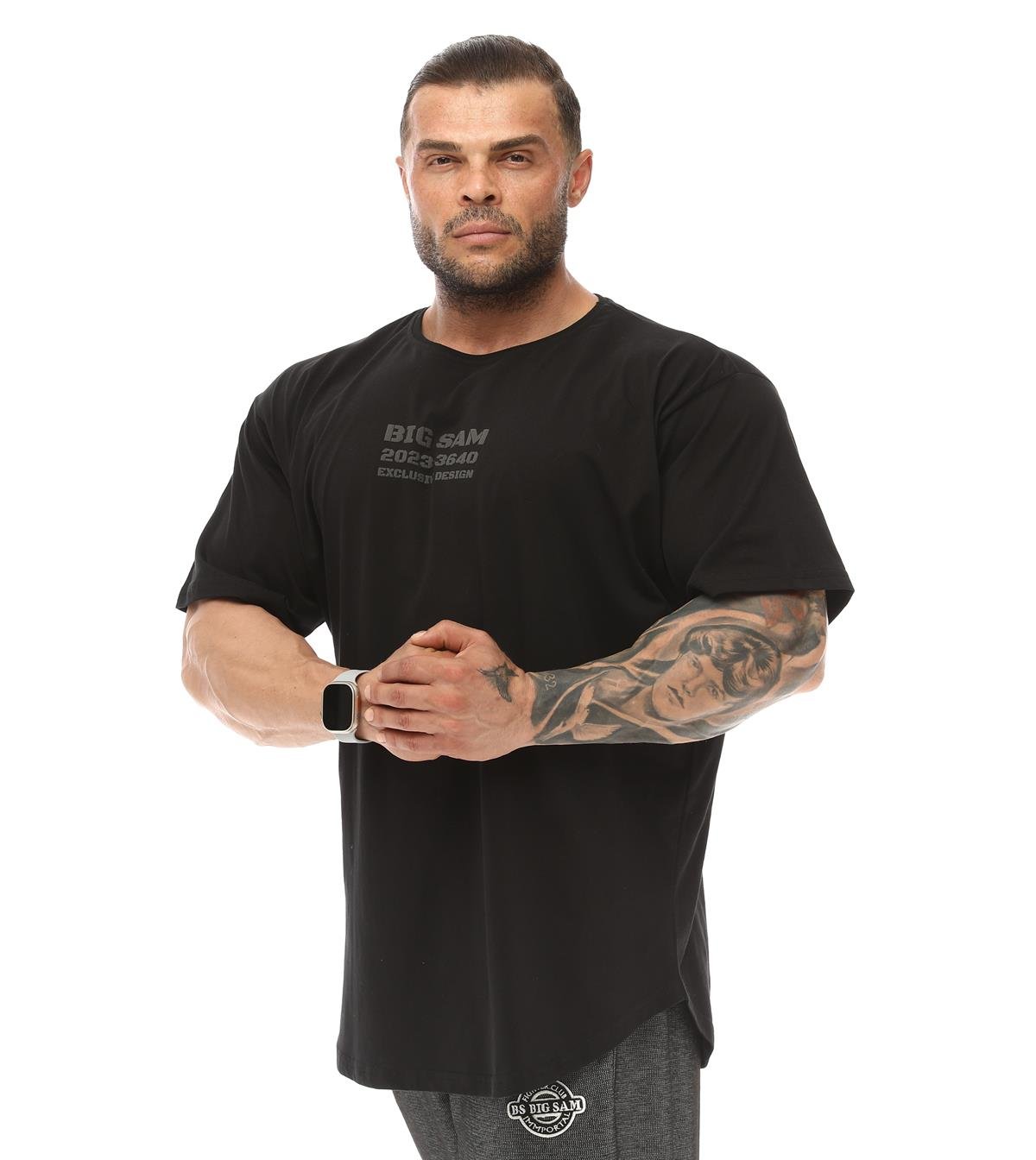 Mens Oversize Rag Top Gym T-shirt