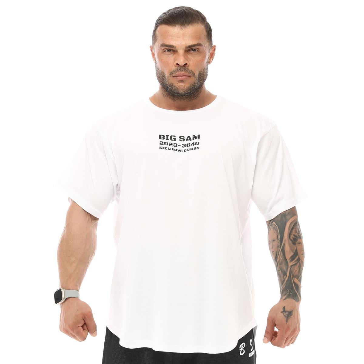 Mens Oversize Rag Top Gym T-shirt