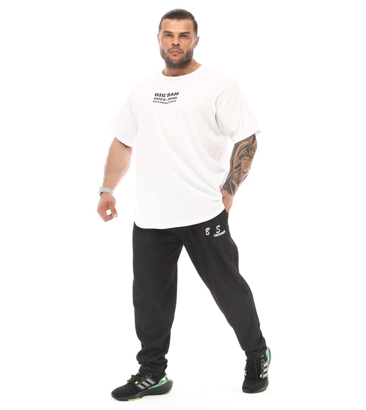 Mens Oversize Rag Top Gym T-shirt