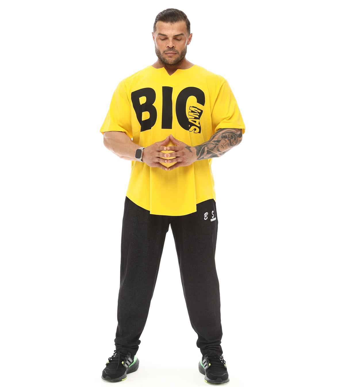 Mens Oversize Rag Top Gym T-shirt