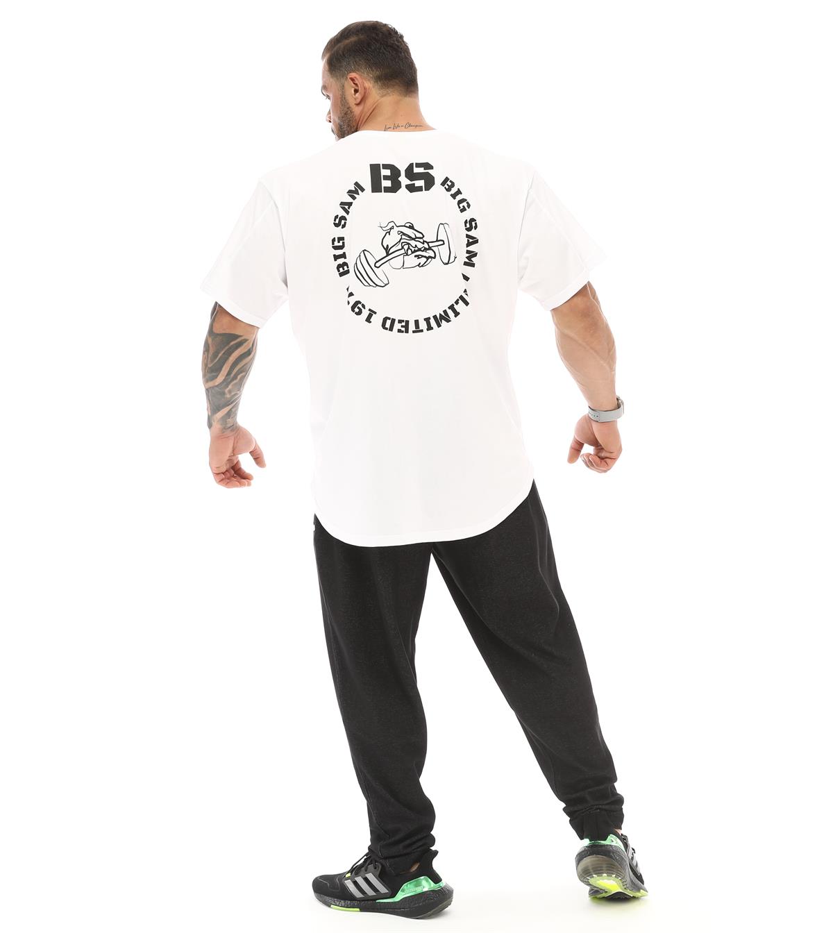 Mens Oversize Rag Top Gym T-shirt