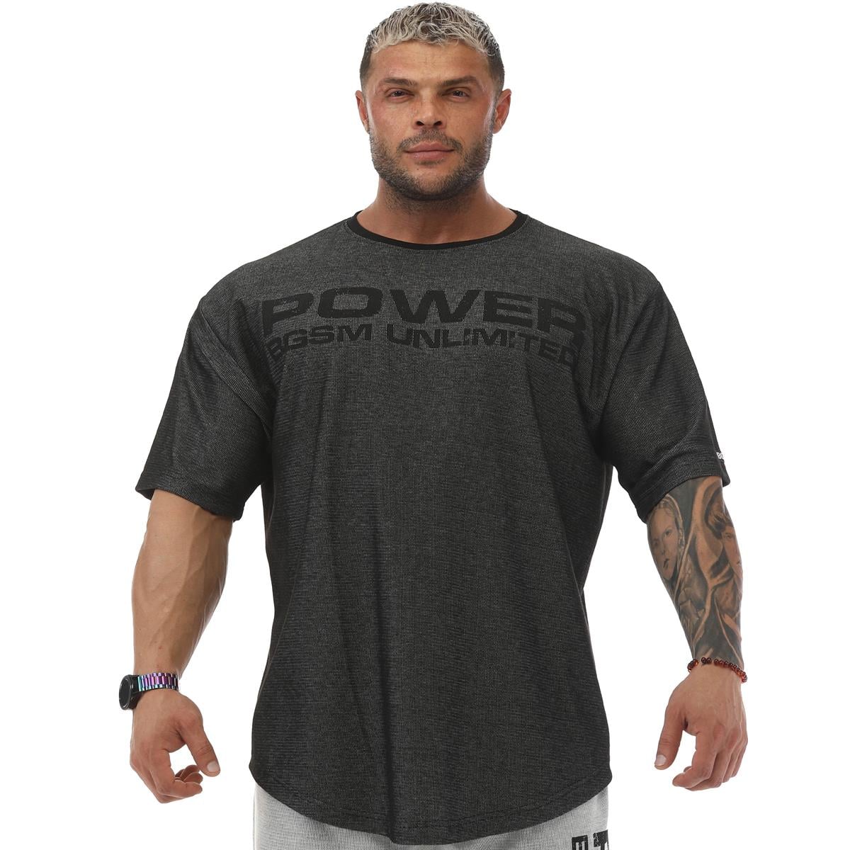 Mens Oversize Rag Top Gym T-shirt