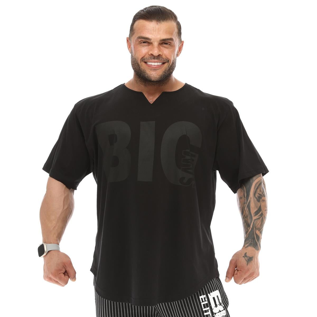 Mens Oversize Rag Top Gym T-shirt